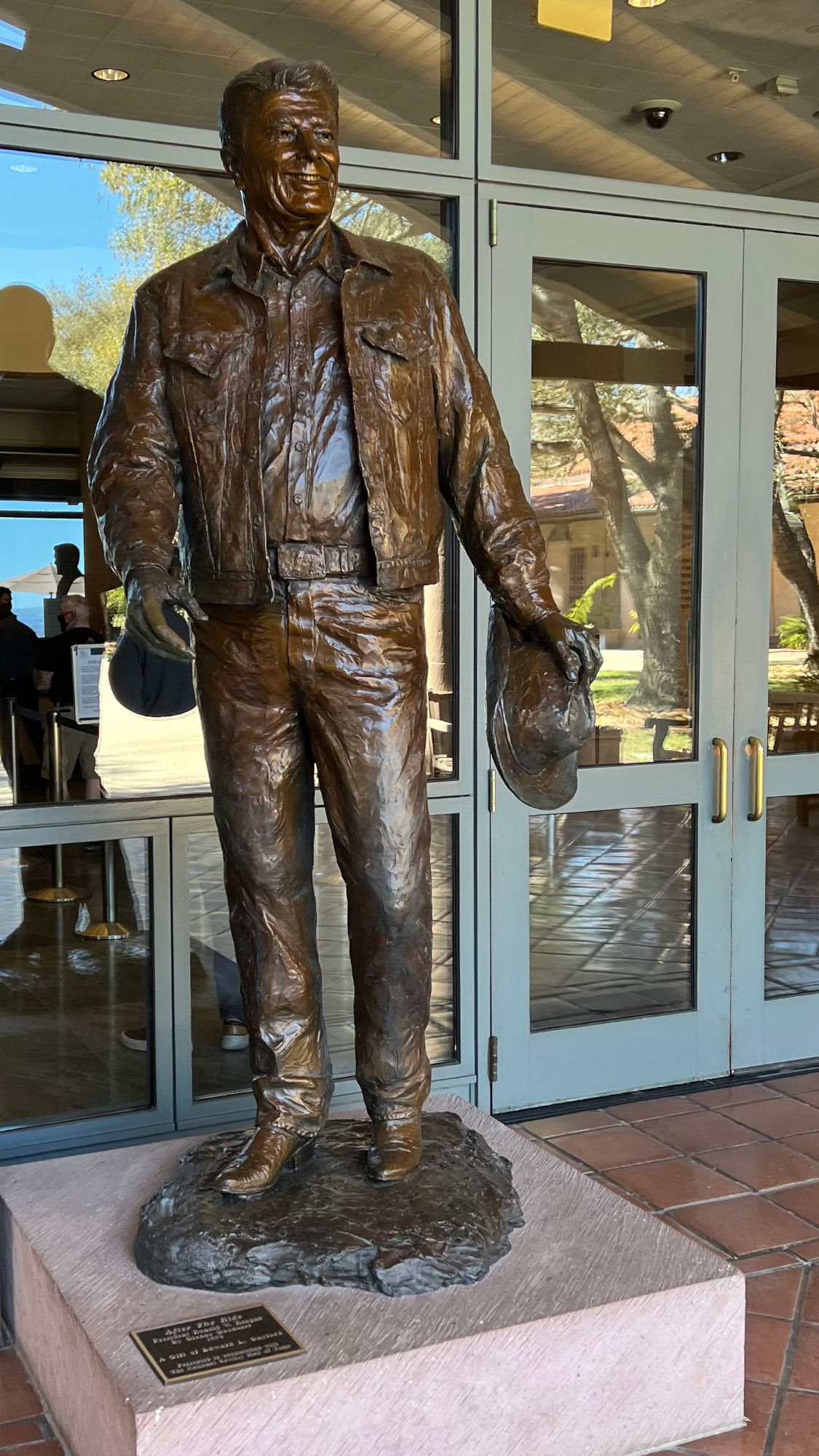 Reagan Library After the Ride Sculpture