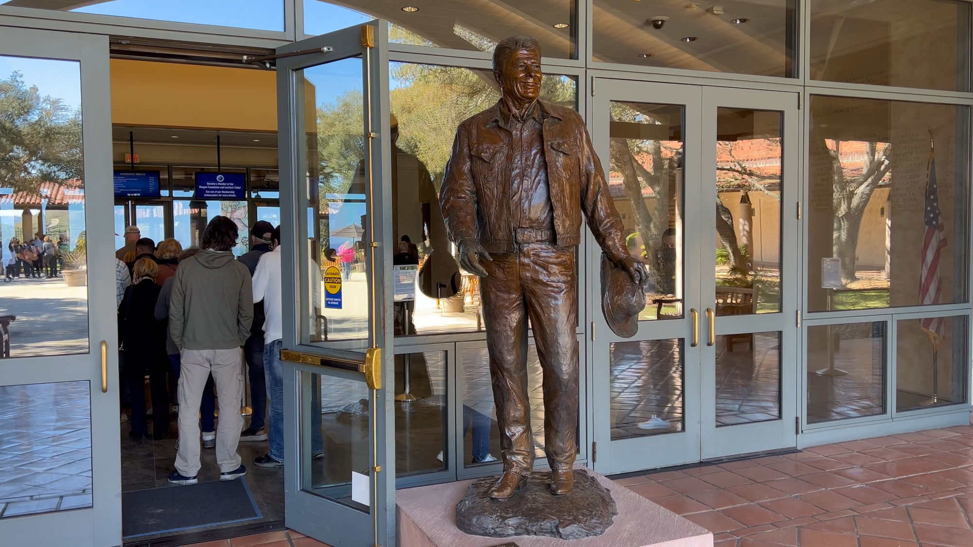 Reagan Library Entrance