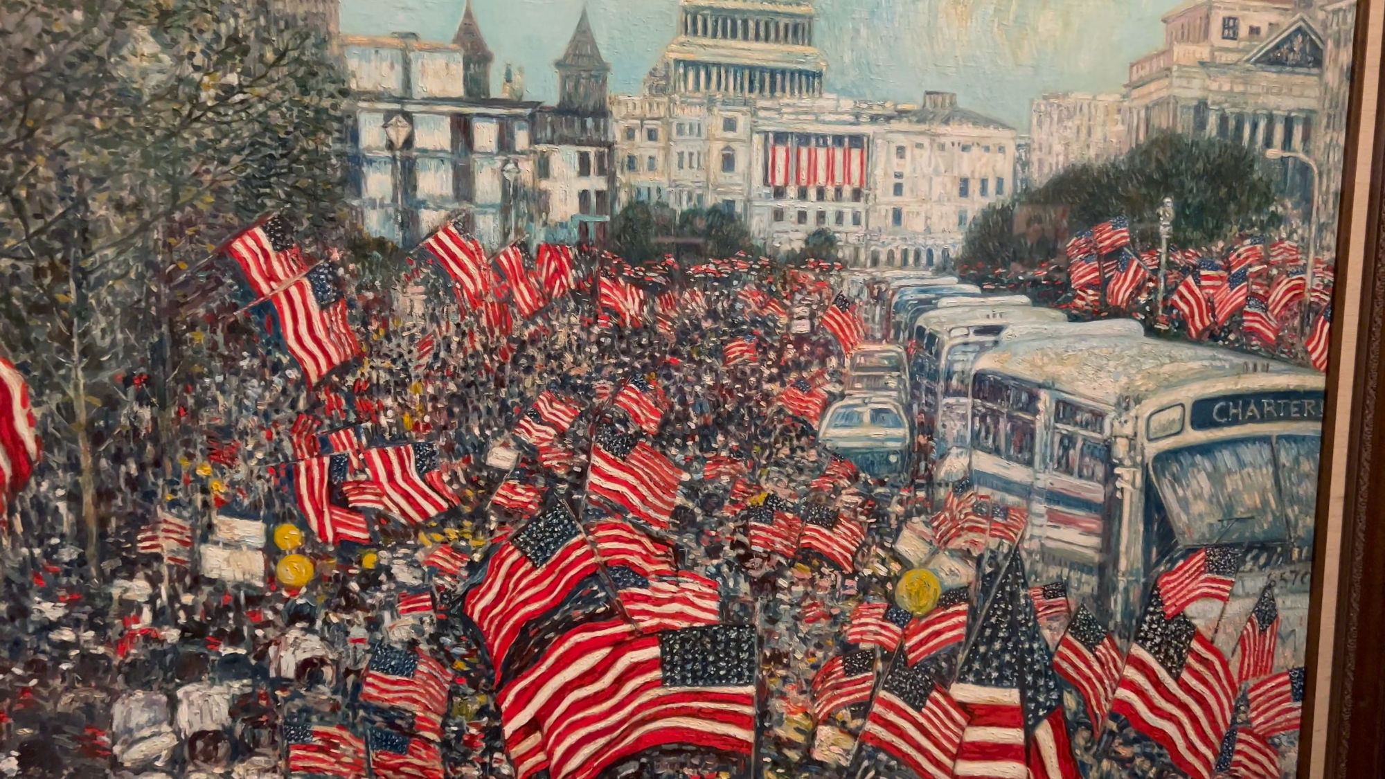 Reagan Library Inauguration Painting