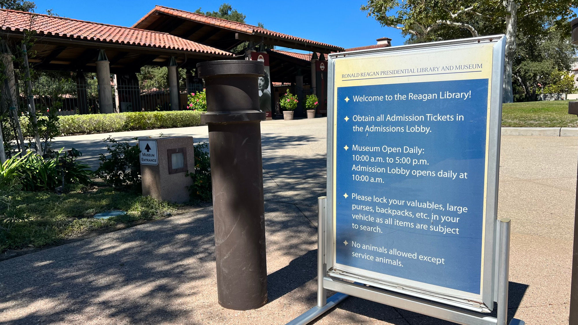 Welcome Reagan Library Welcome