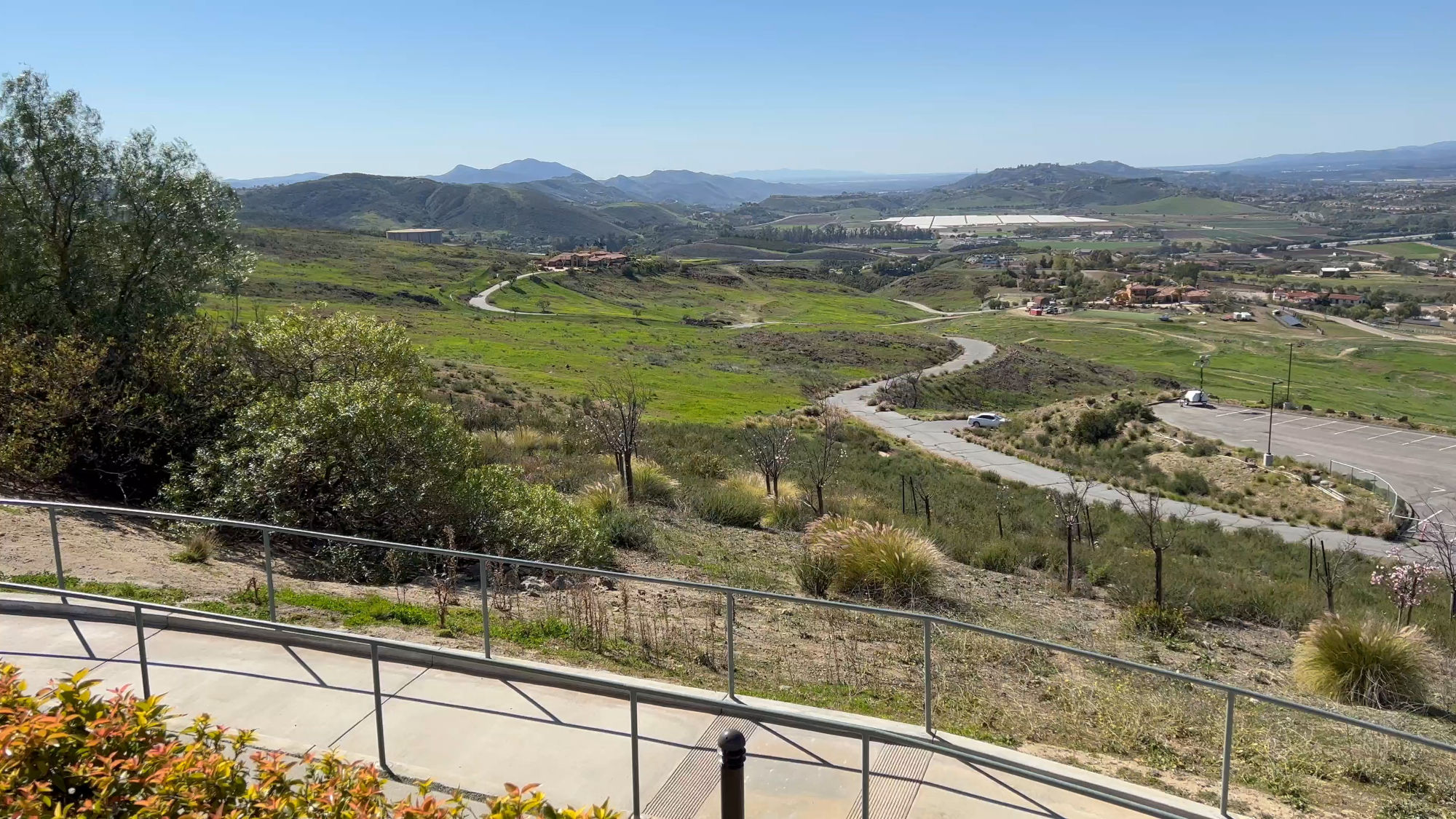 Reagan Library West Lot View