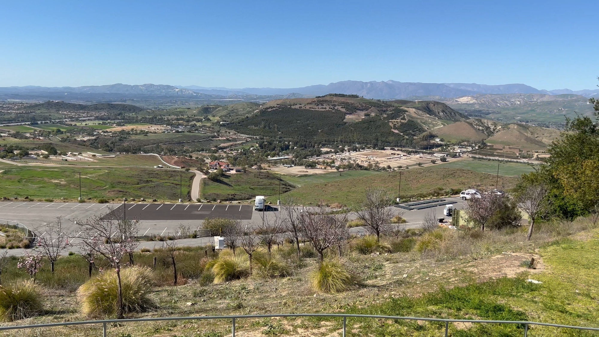 Reagan Library West Lot View