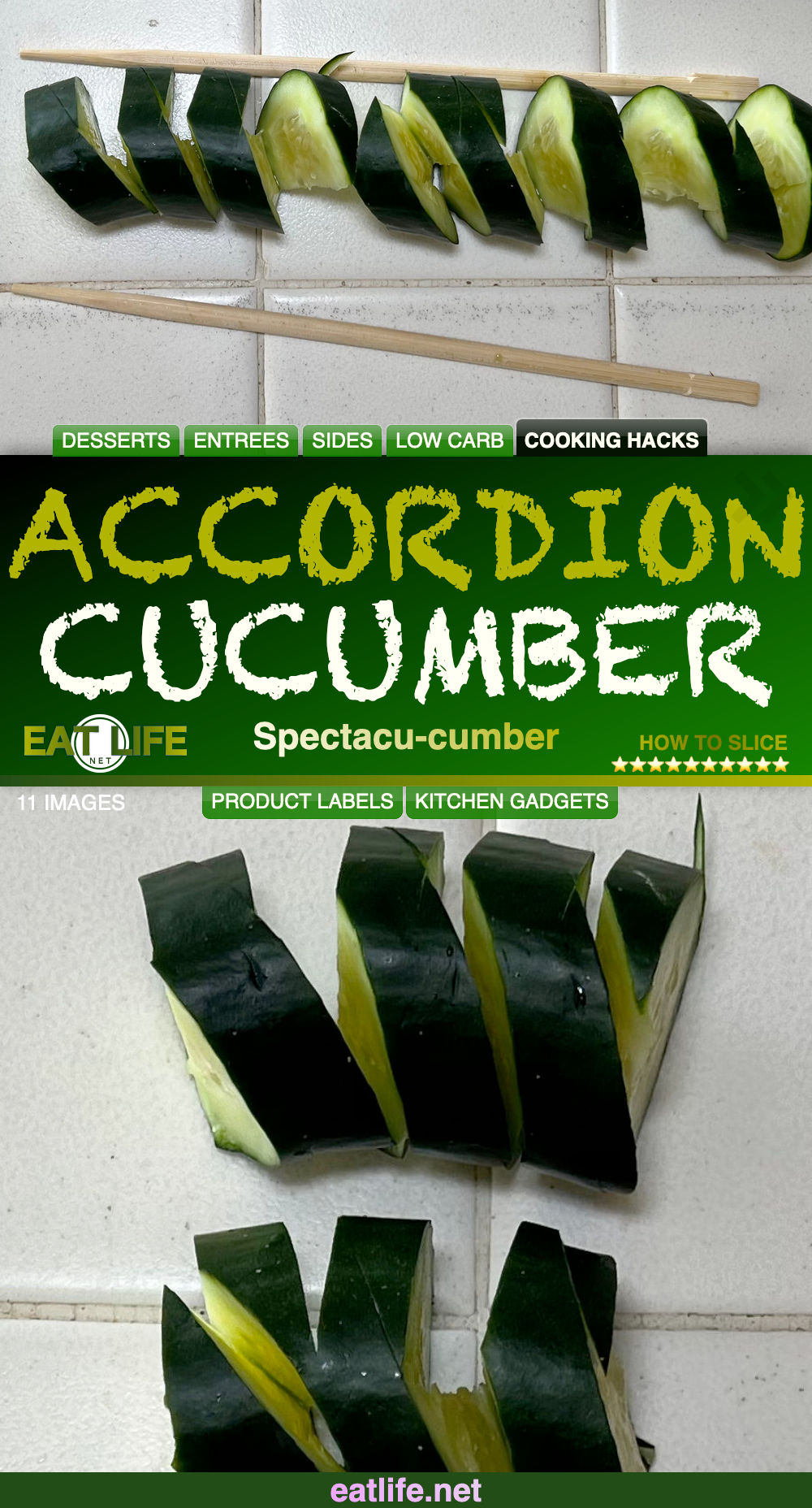 Accordion Cucumber