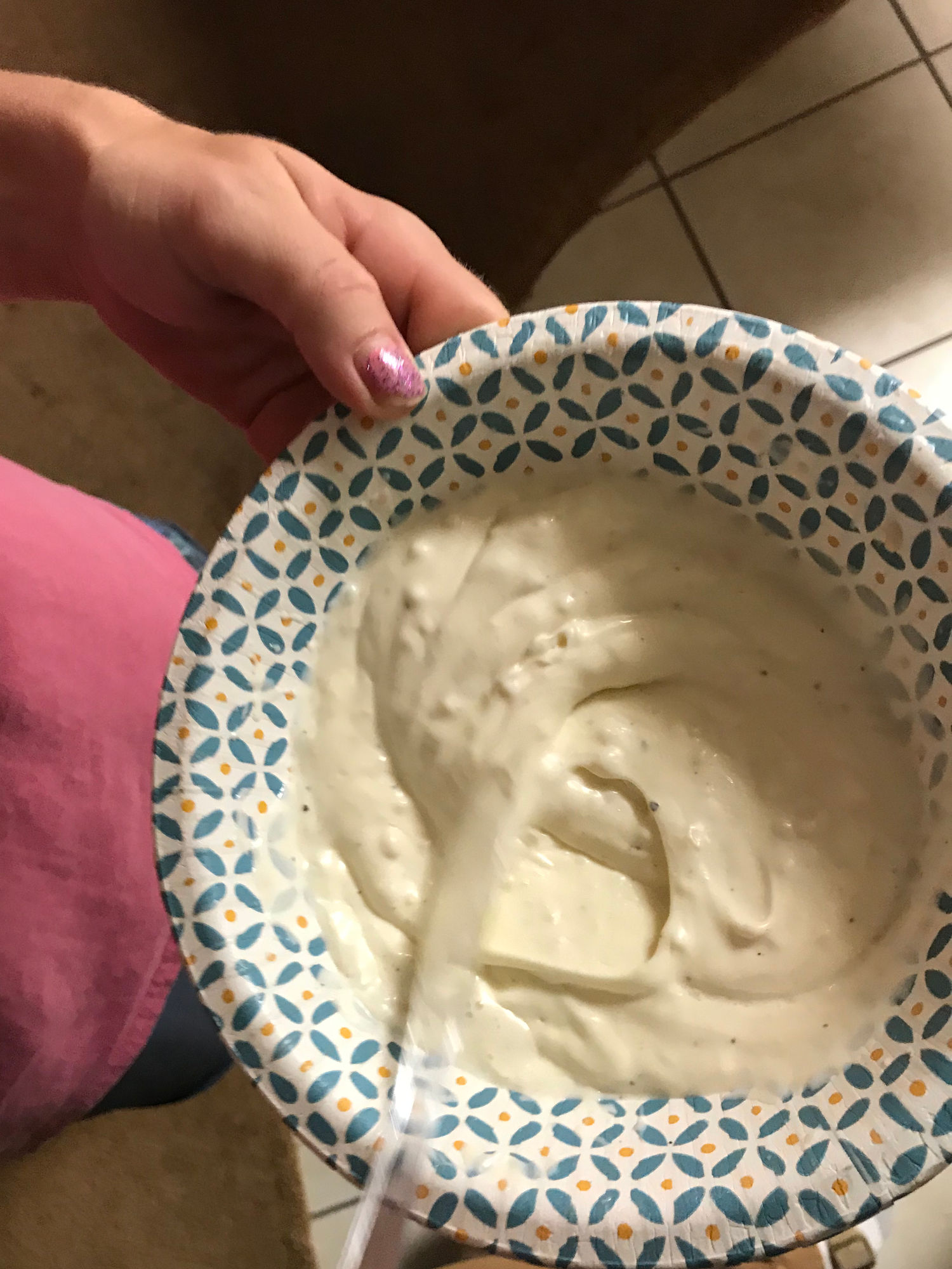 Artichoke Dipping Sauce Finished