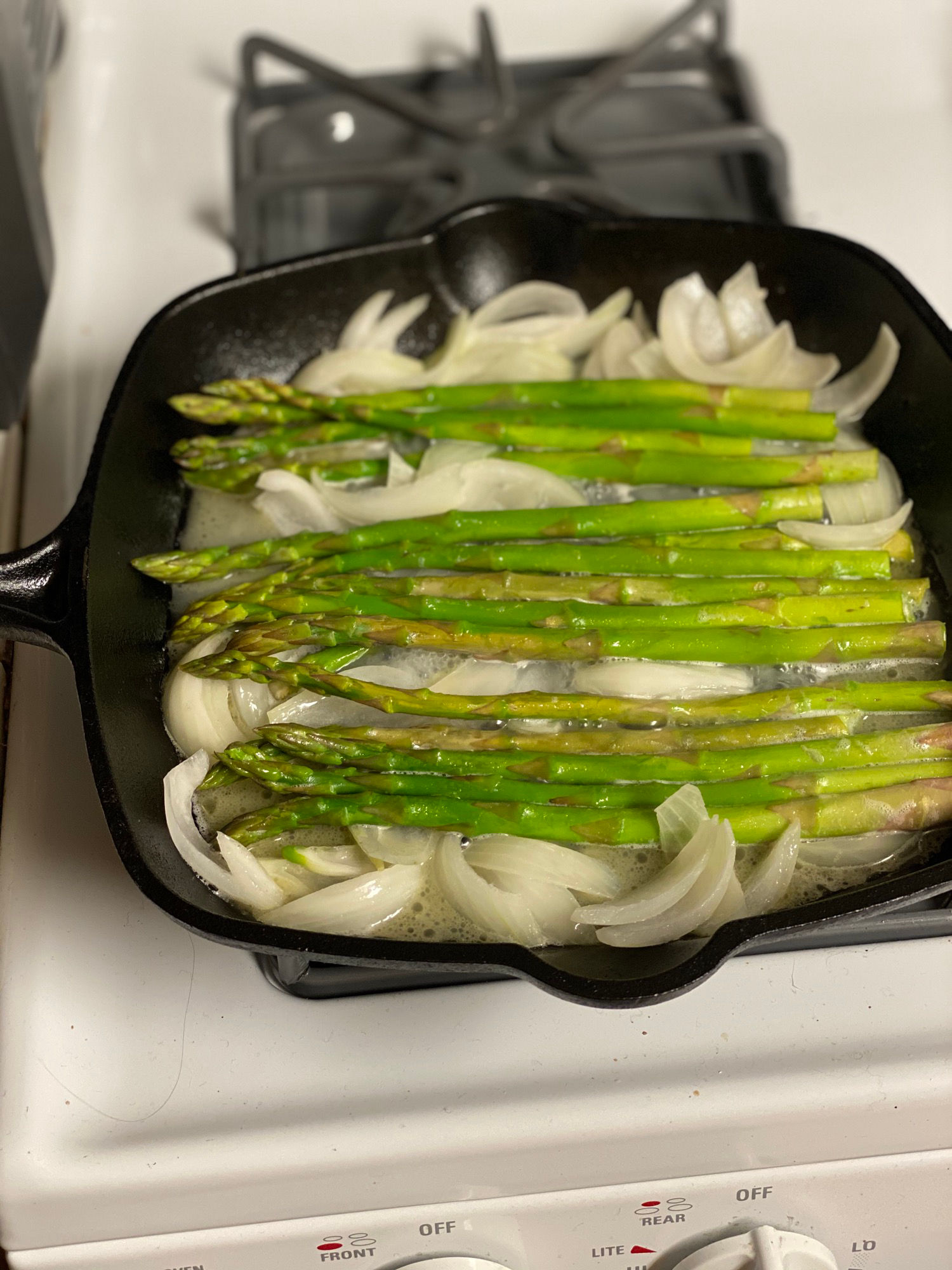 Asparagus Cast Iron Griddle