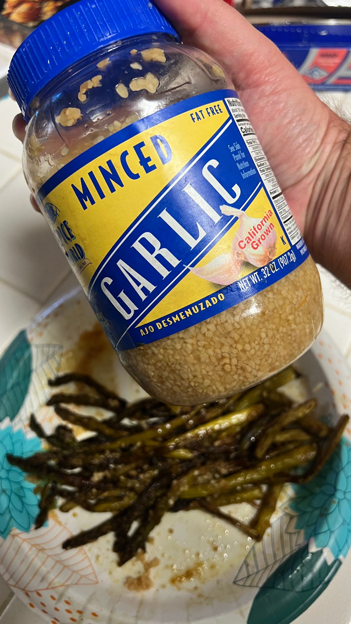 Asparagus Minced Garlic