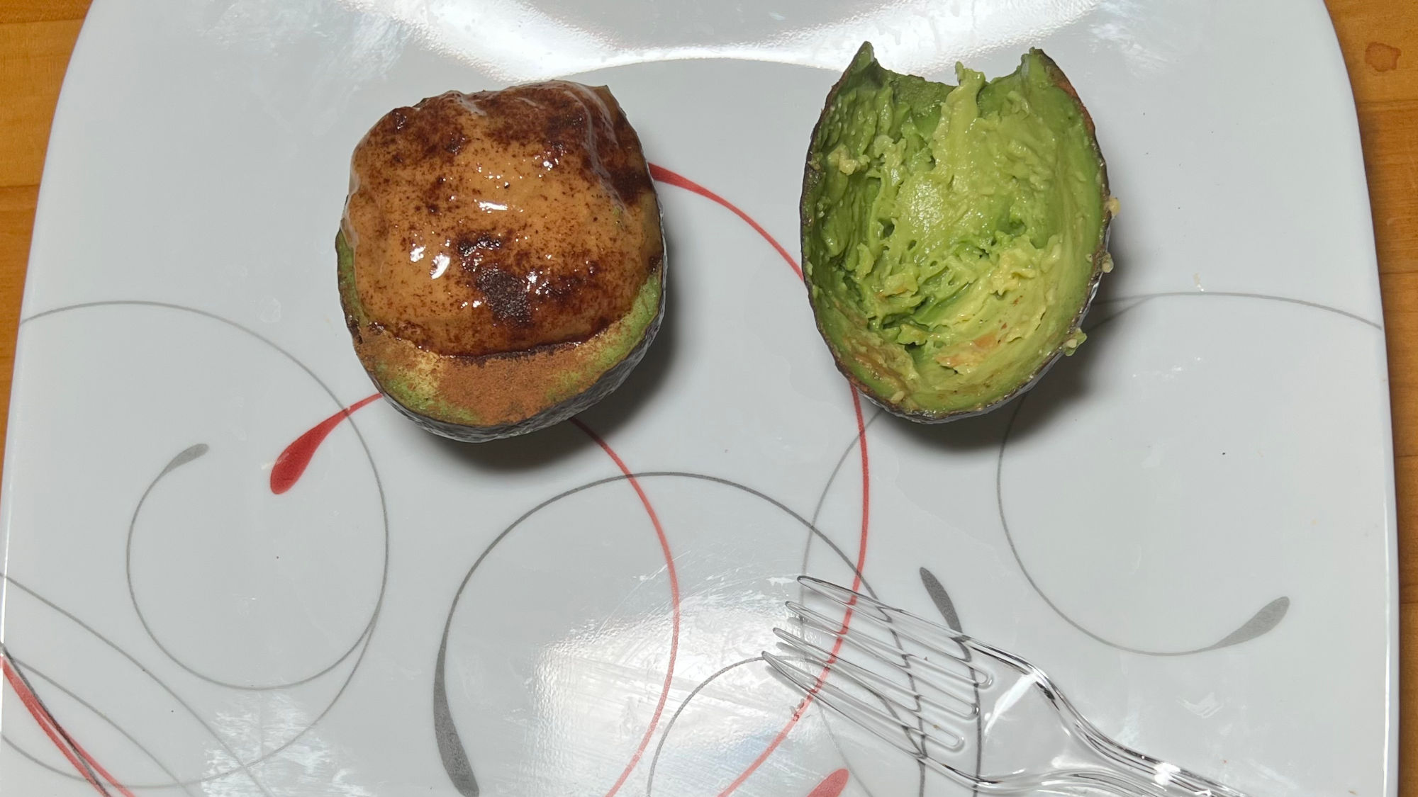 Avocado Peanut Butter and Cinnamon Eat