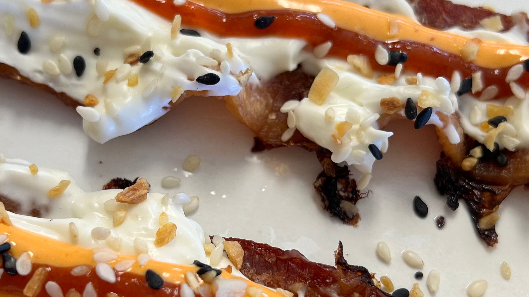 Bacon and Cream Cheese Plate