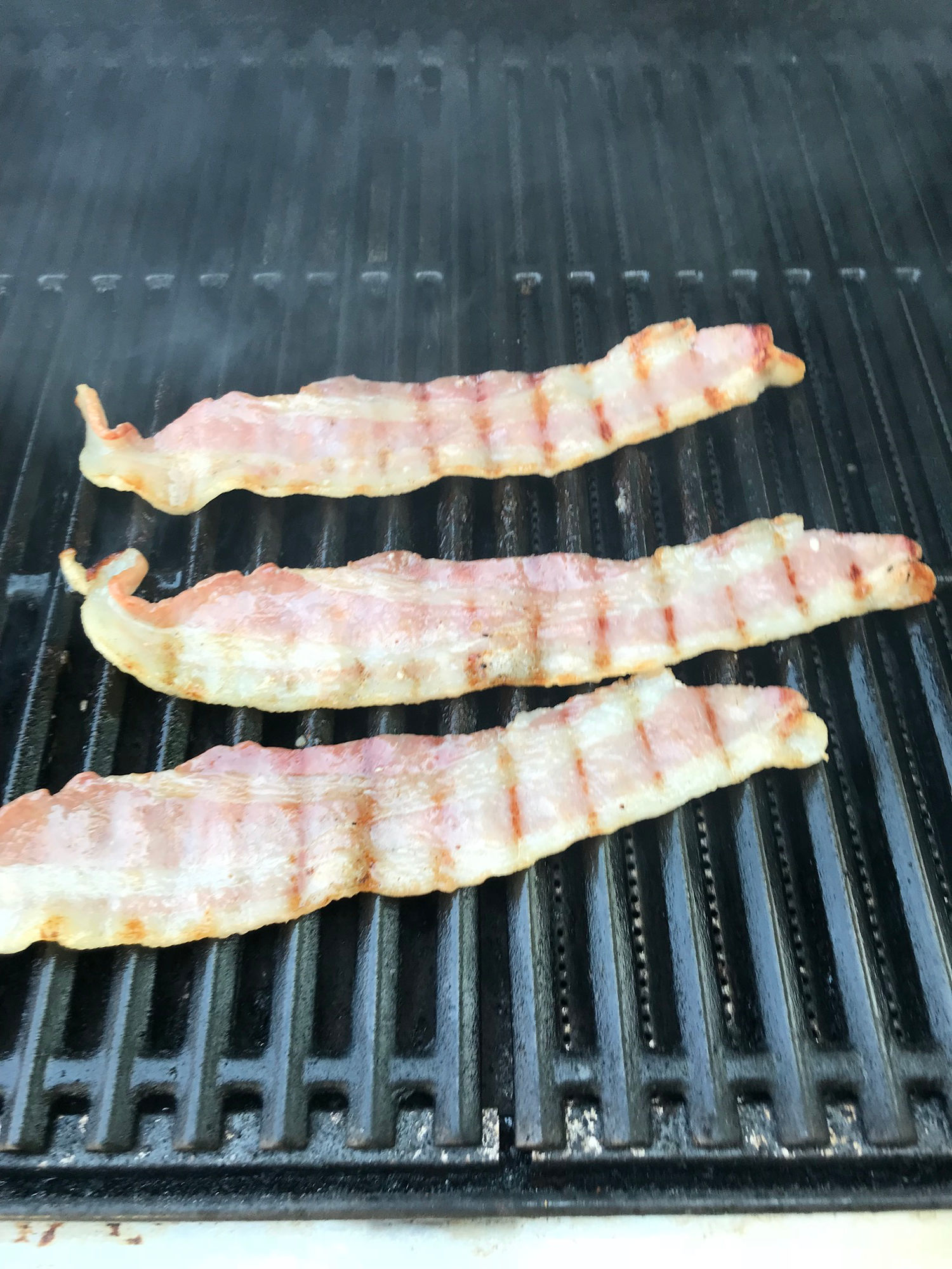 BBQ'd Bacon Grill Marks Bacon BBQ Grill Marks