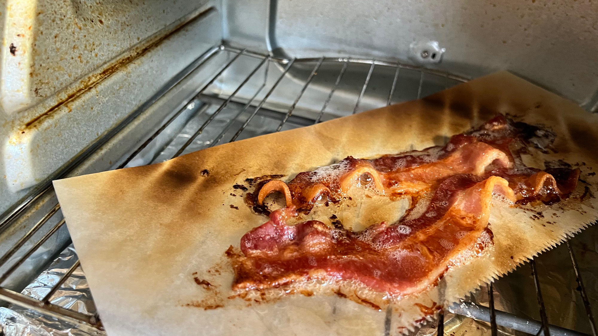 Bunching it up Bacon Bunching it up