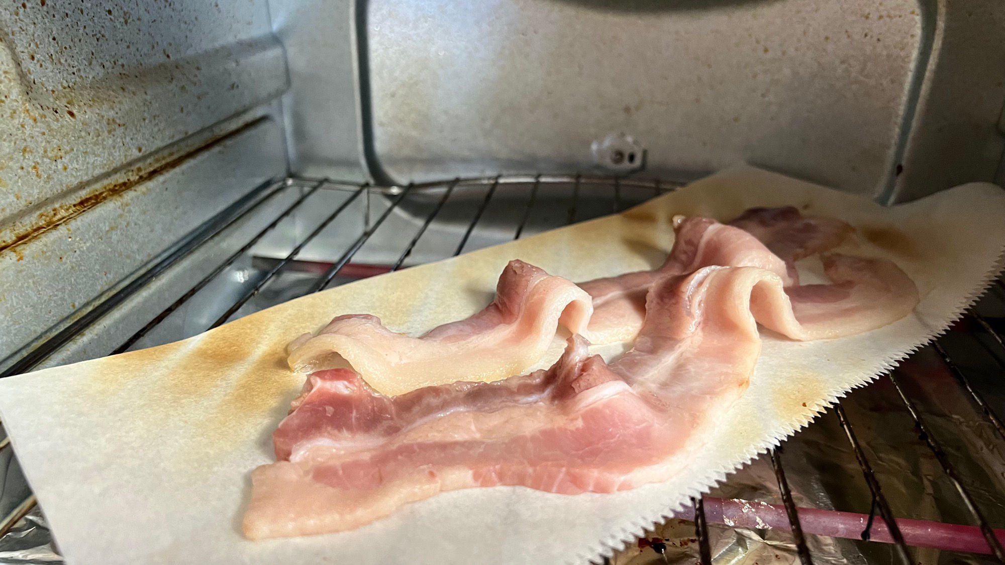 Bunching it up Bacon Bunching it up