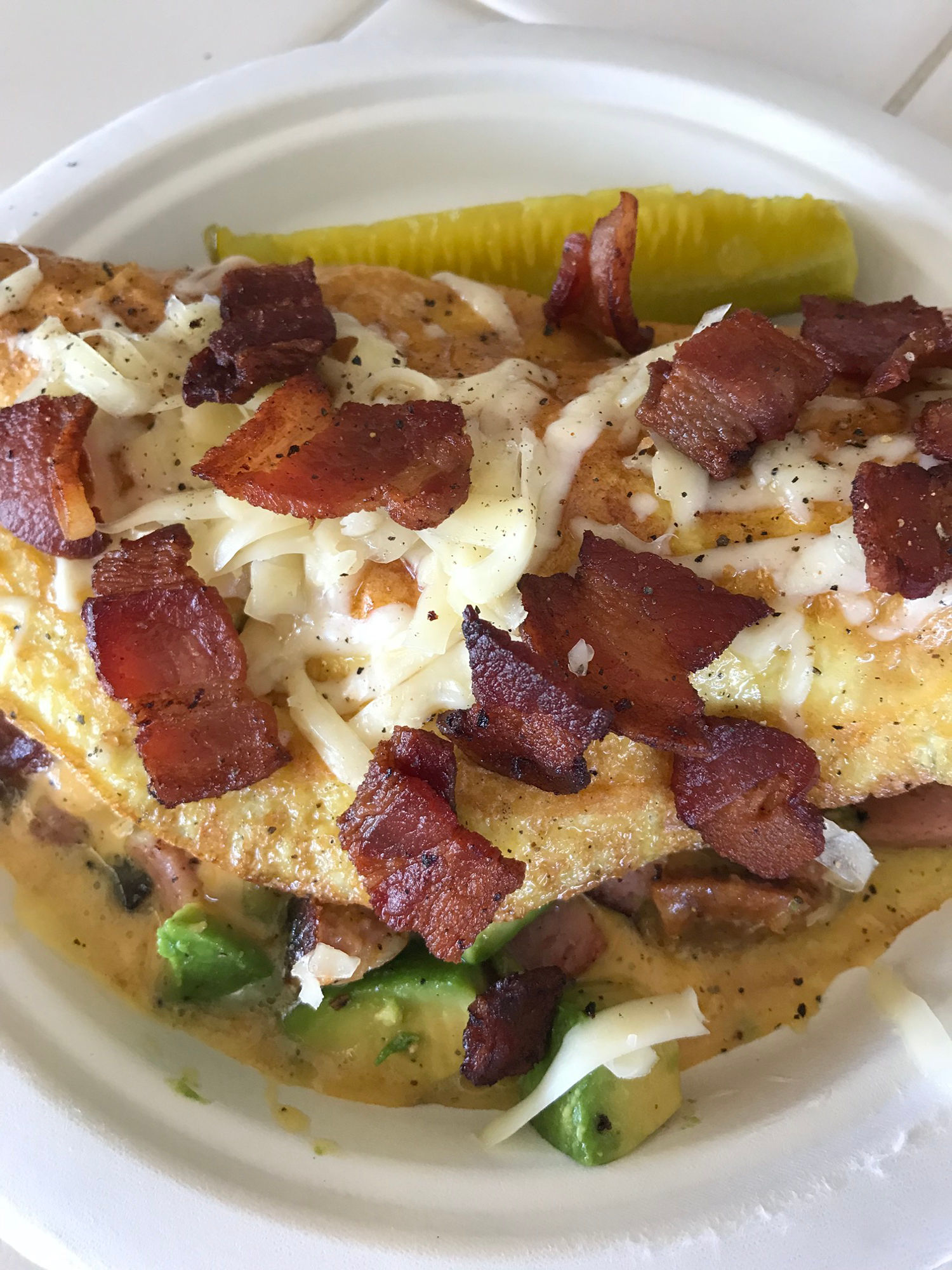 Instant Pot Omelet Bacon Instant Pot Omelet