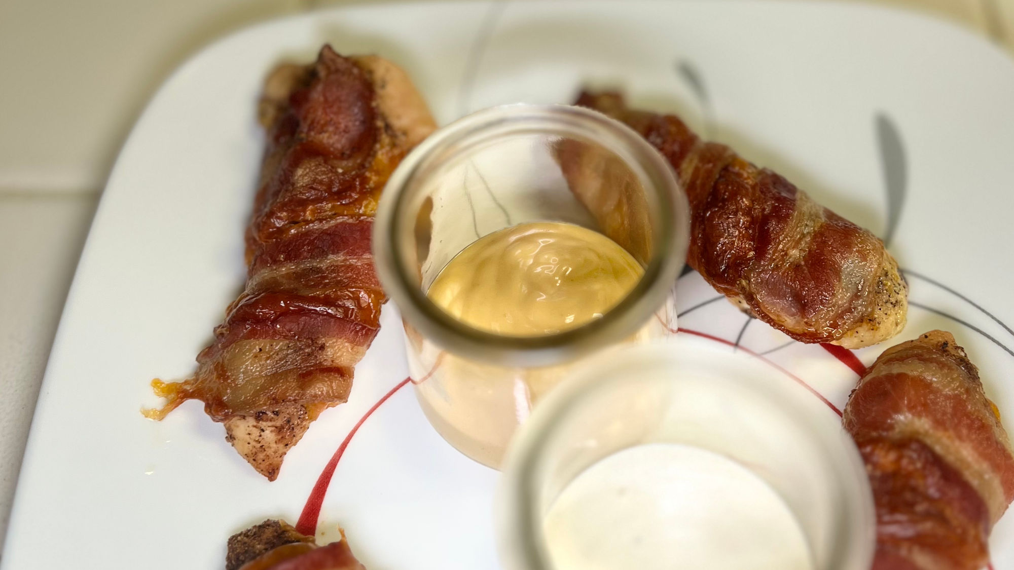 Chick-fil-a Sauce Bacon Wrapped Cheesy Chicken Chick-fil-a Sauce