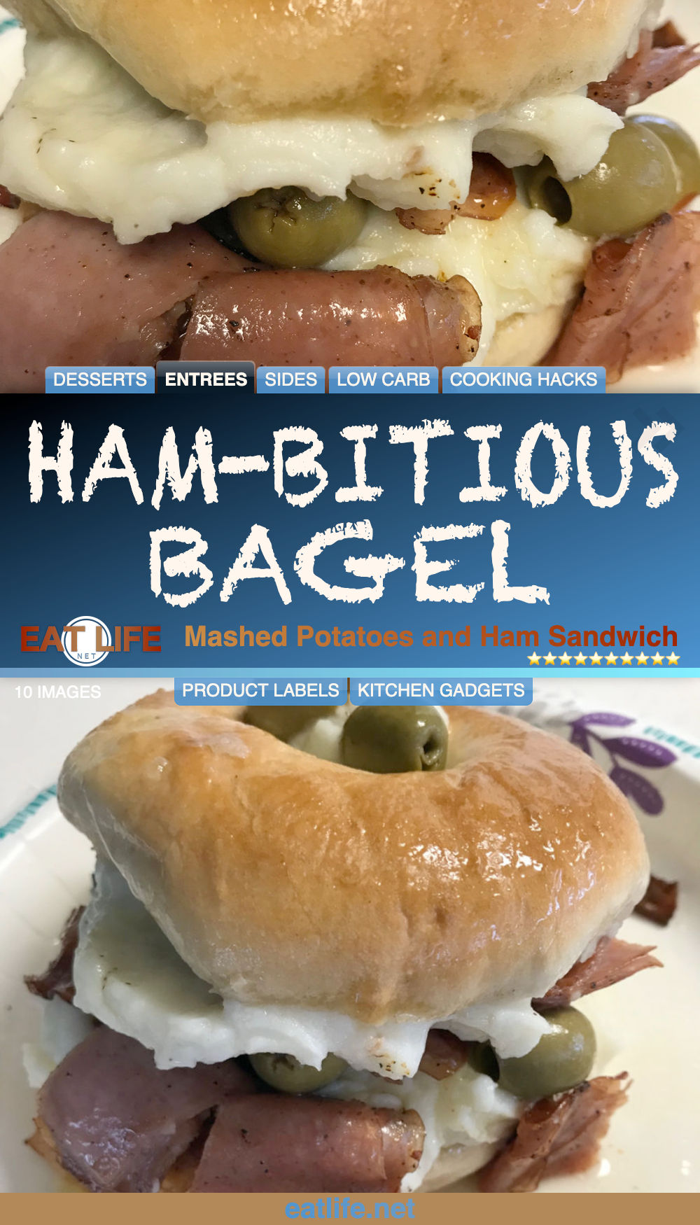 Ham-bitious Bagel