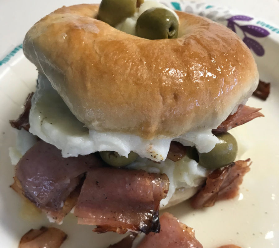 Ham-bitious Bagel