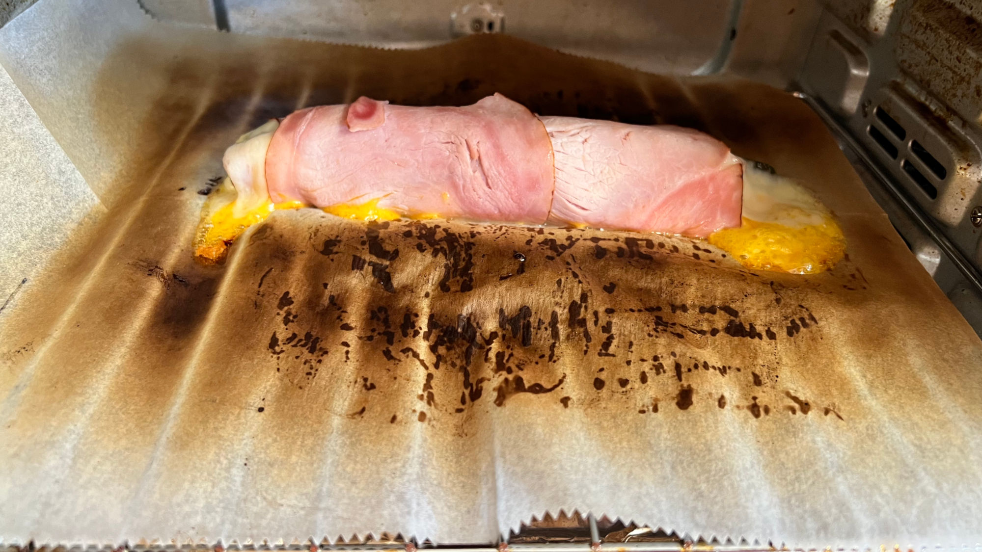 Baked Ham & Pickle Melts Bake