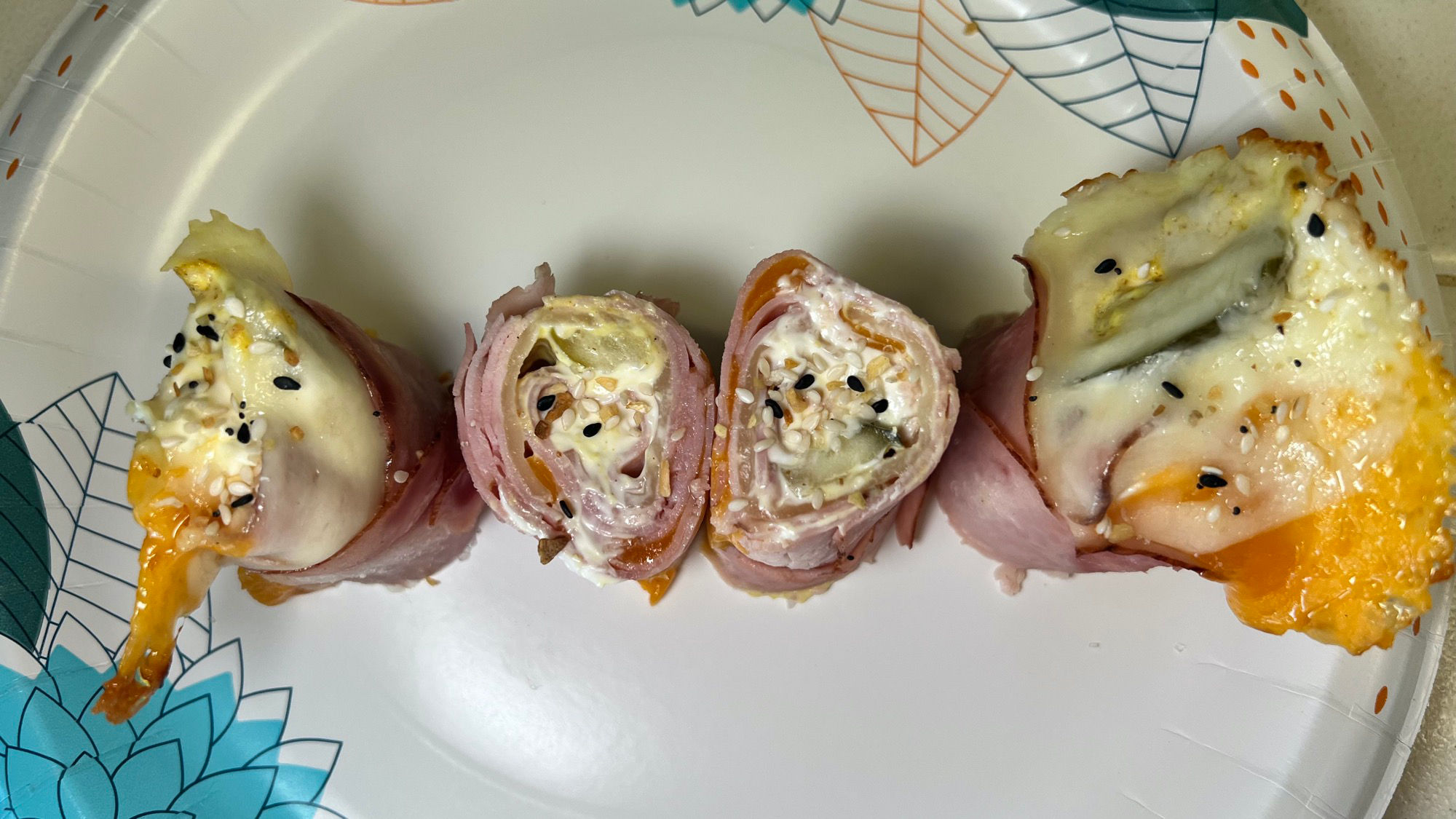 Baked Ham & Pickle Melts EBTB