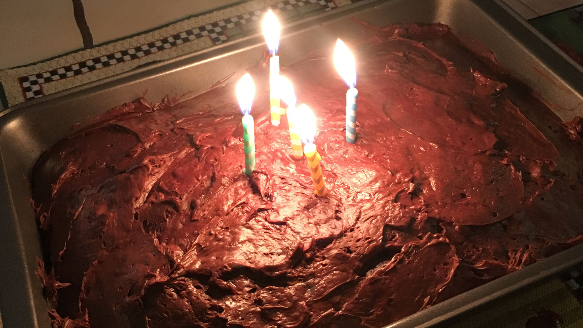 Box Cakes Metal Pan