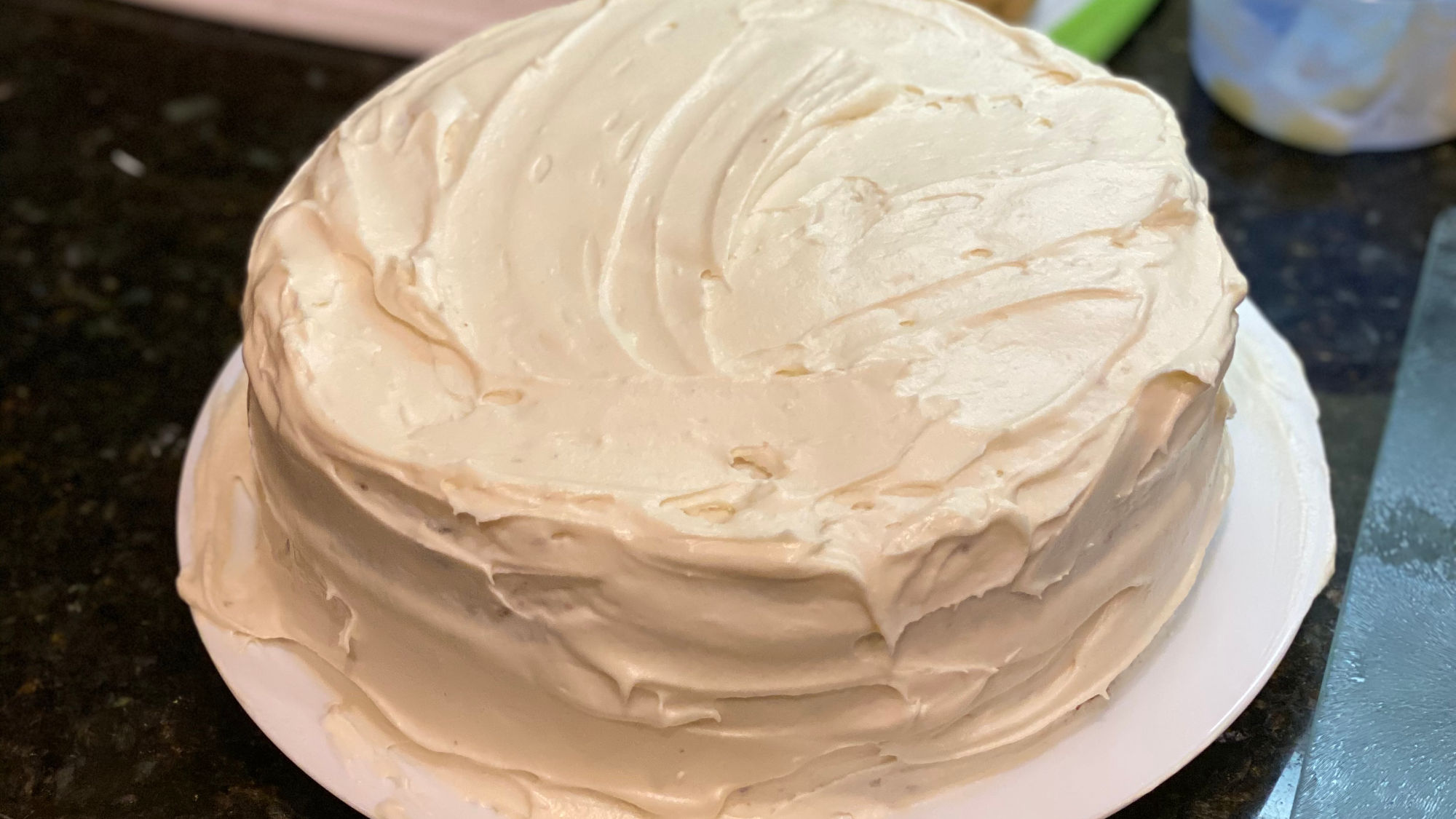 Box Cakes Round white