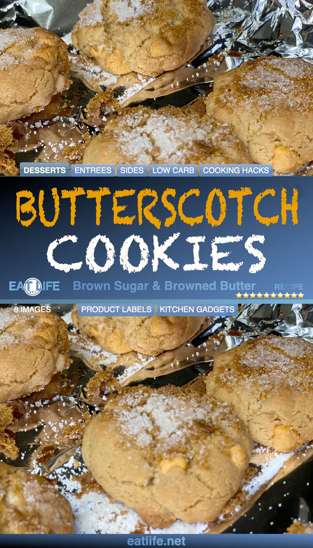 Butterscotch Cookies