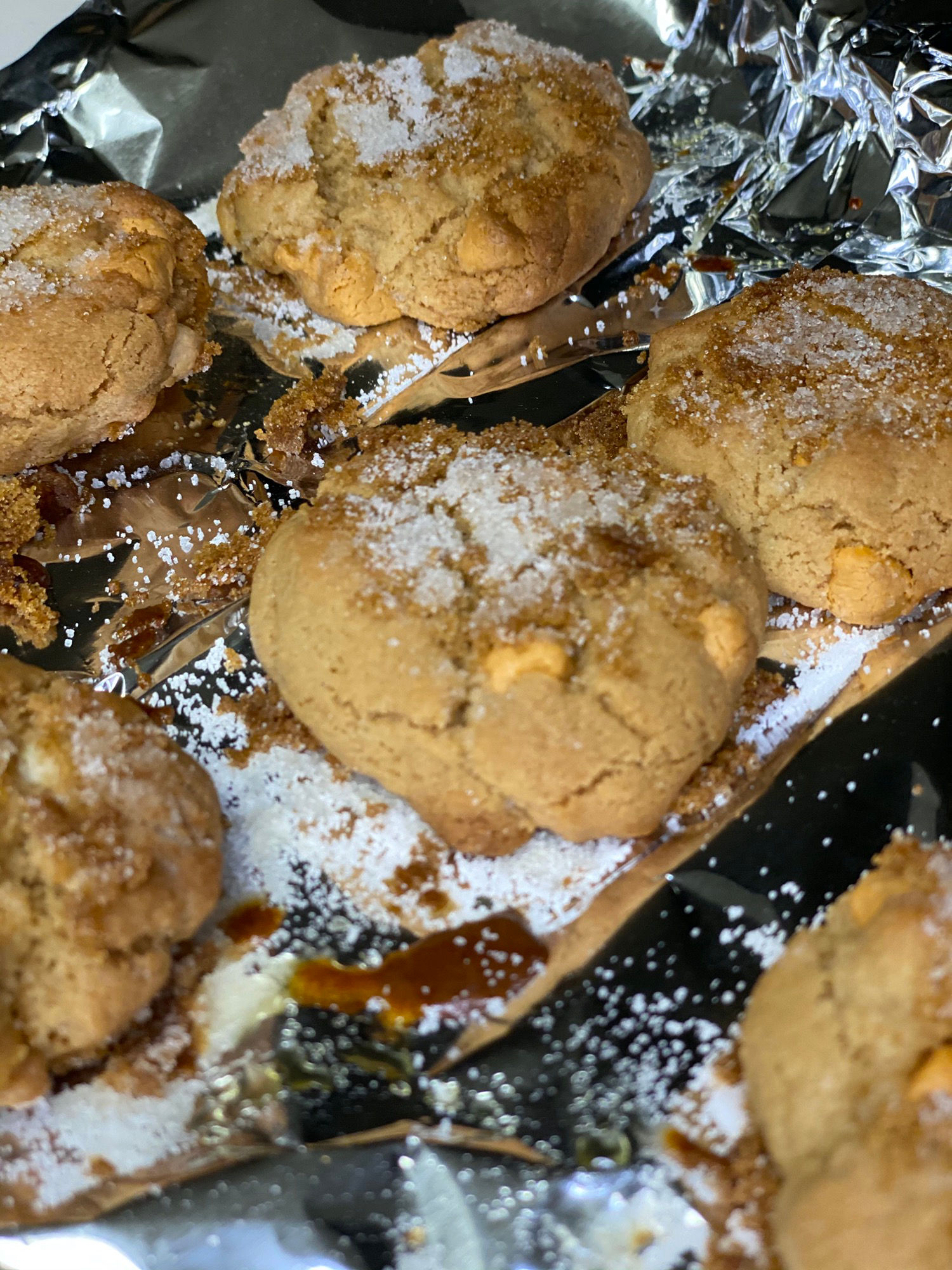 Butterscotch Cookies Toaster Oven