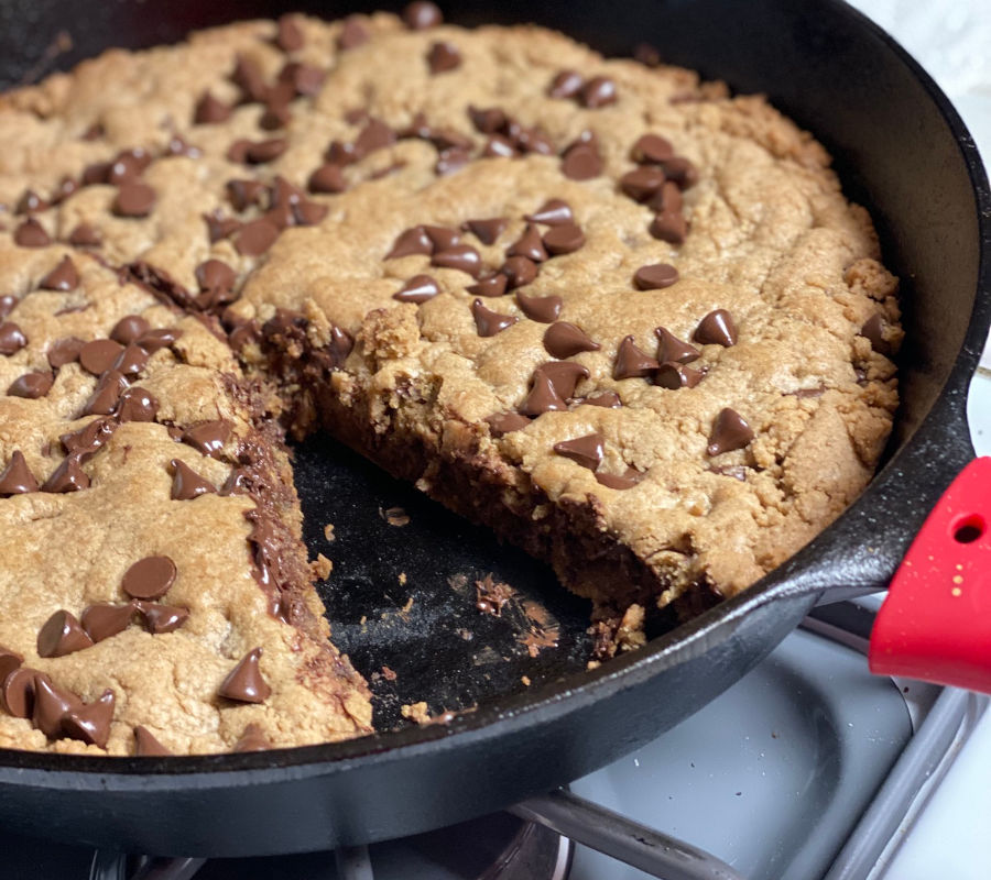 Cast-Iron Pan Cookie