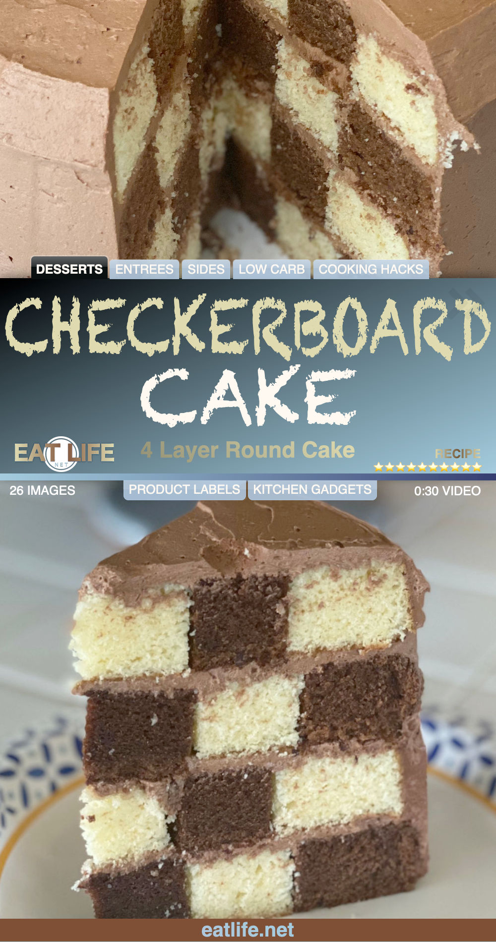 Checkerboard Cake
