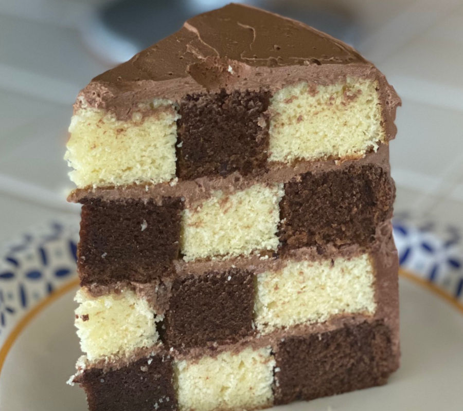 Checkerboard Cake