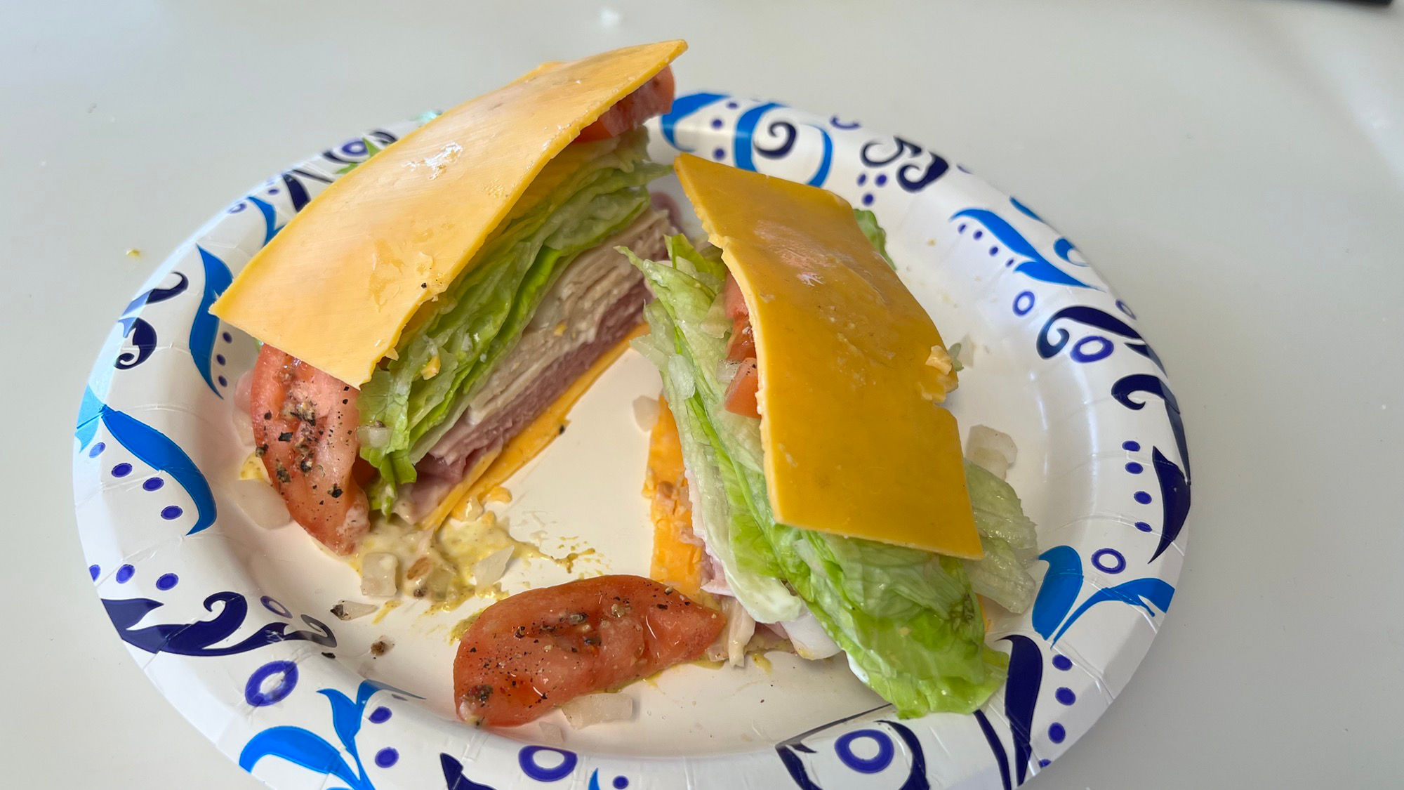With Cheddar Cheesewich Cheddar