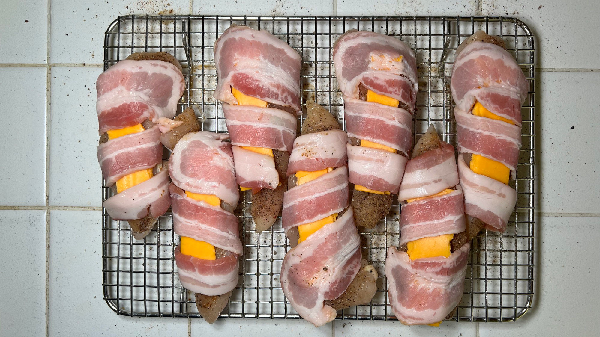 Bacon Wrapped Cheesy Chicken recipe step4