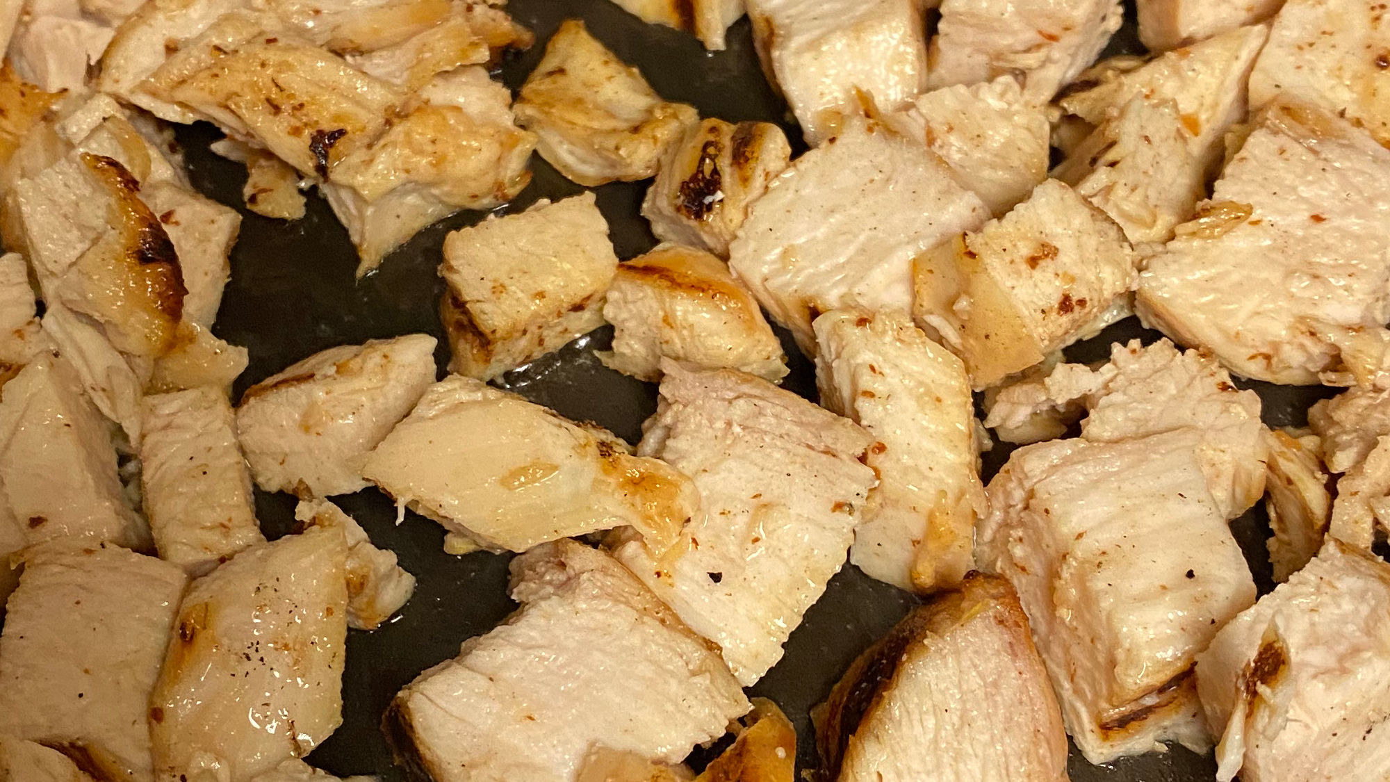 Chicken Breasts Sear in a pan