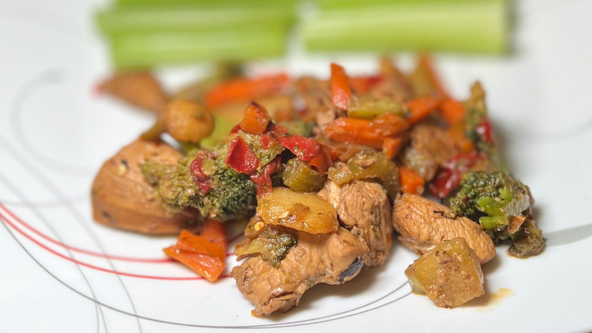 Chicken Stir Fry Close