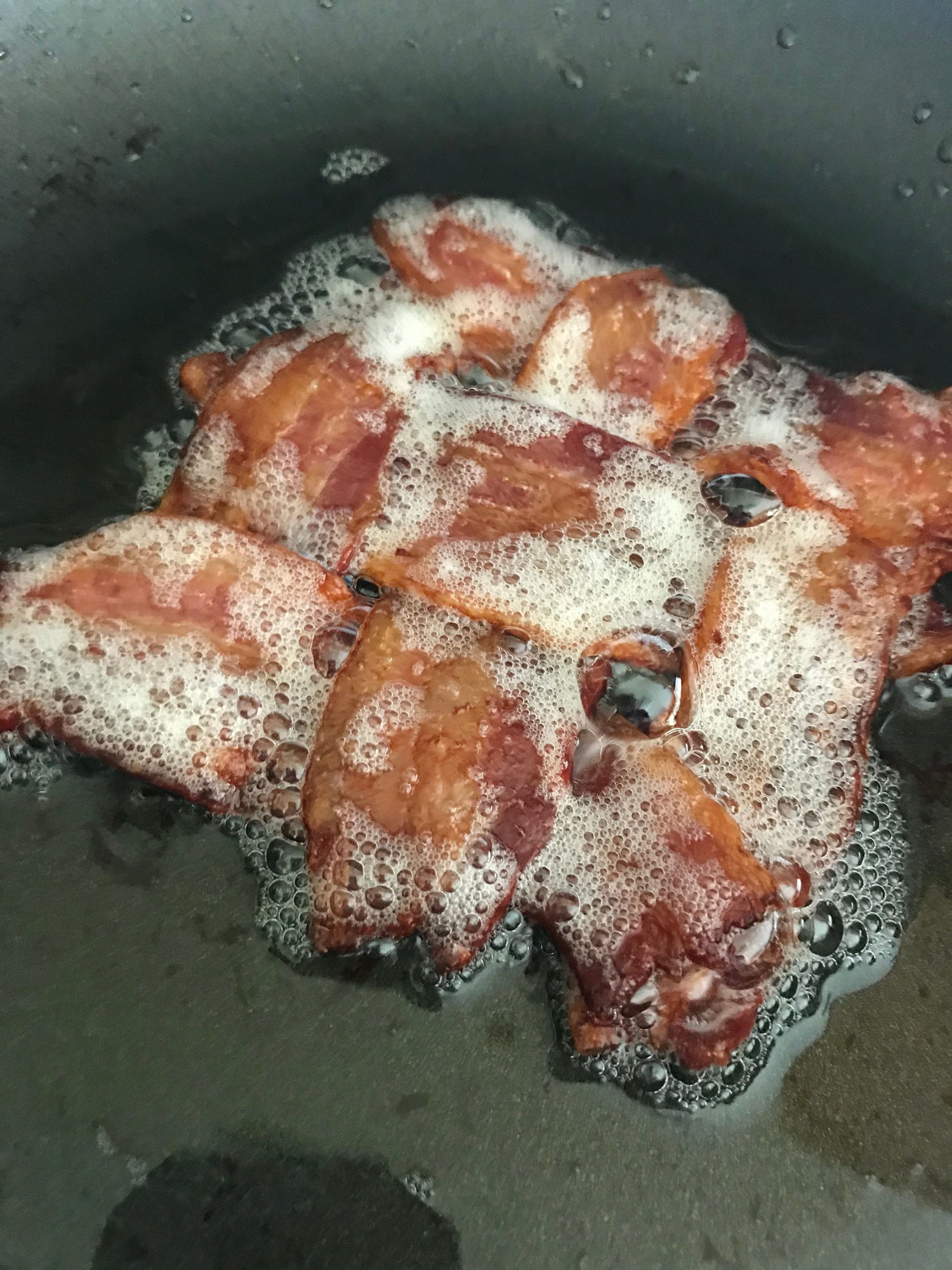 Conventional Oven Bacon White Bubbles
