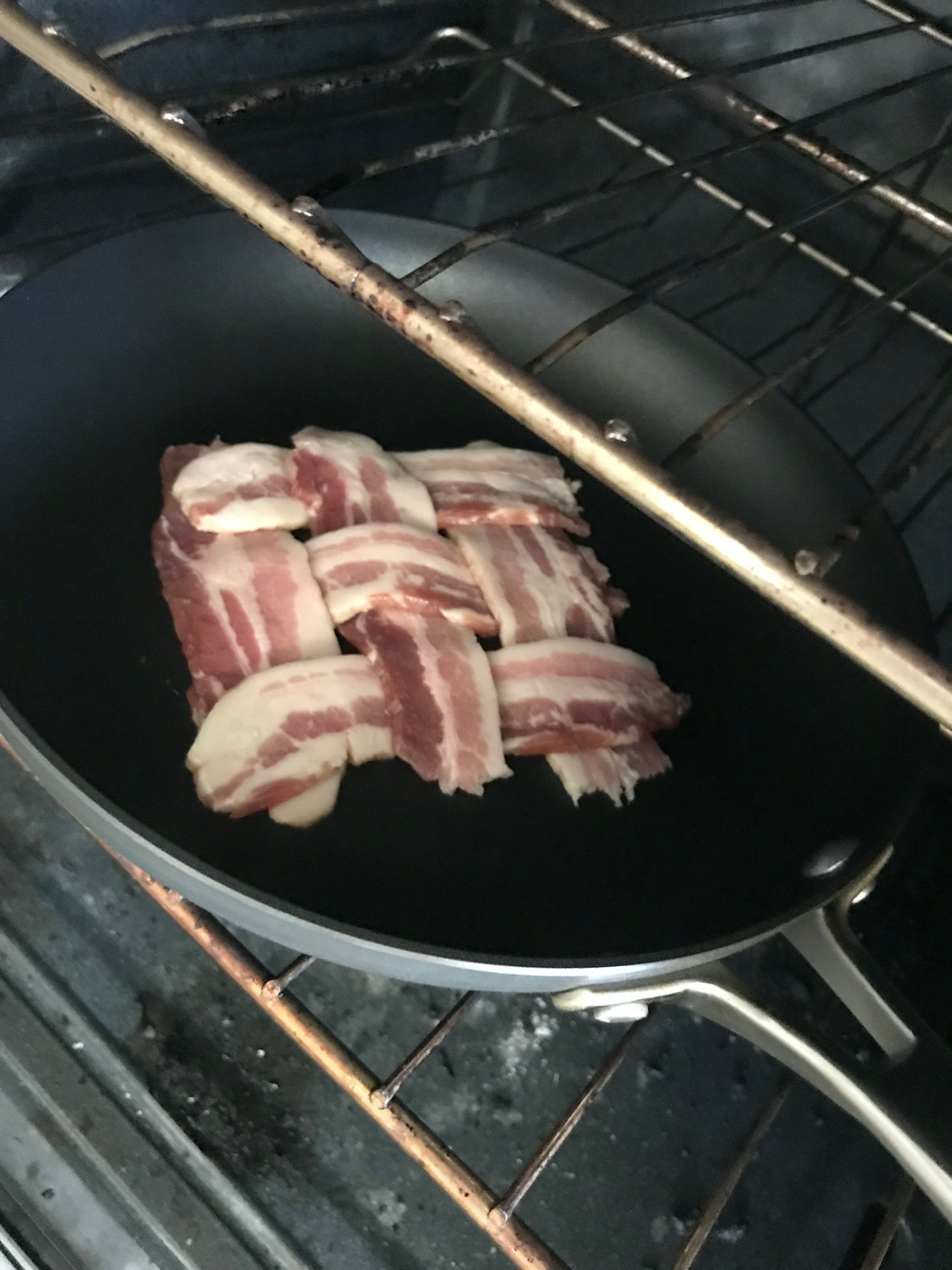 Woven Bacon Conventional Oven Woven Bacon