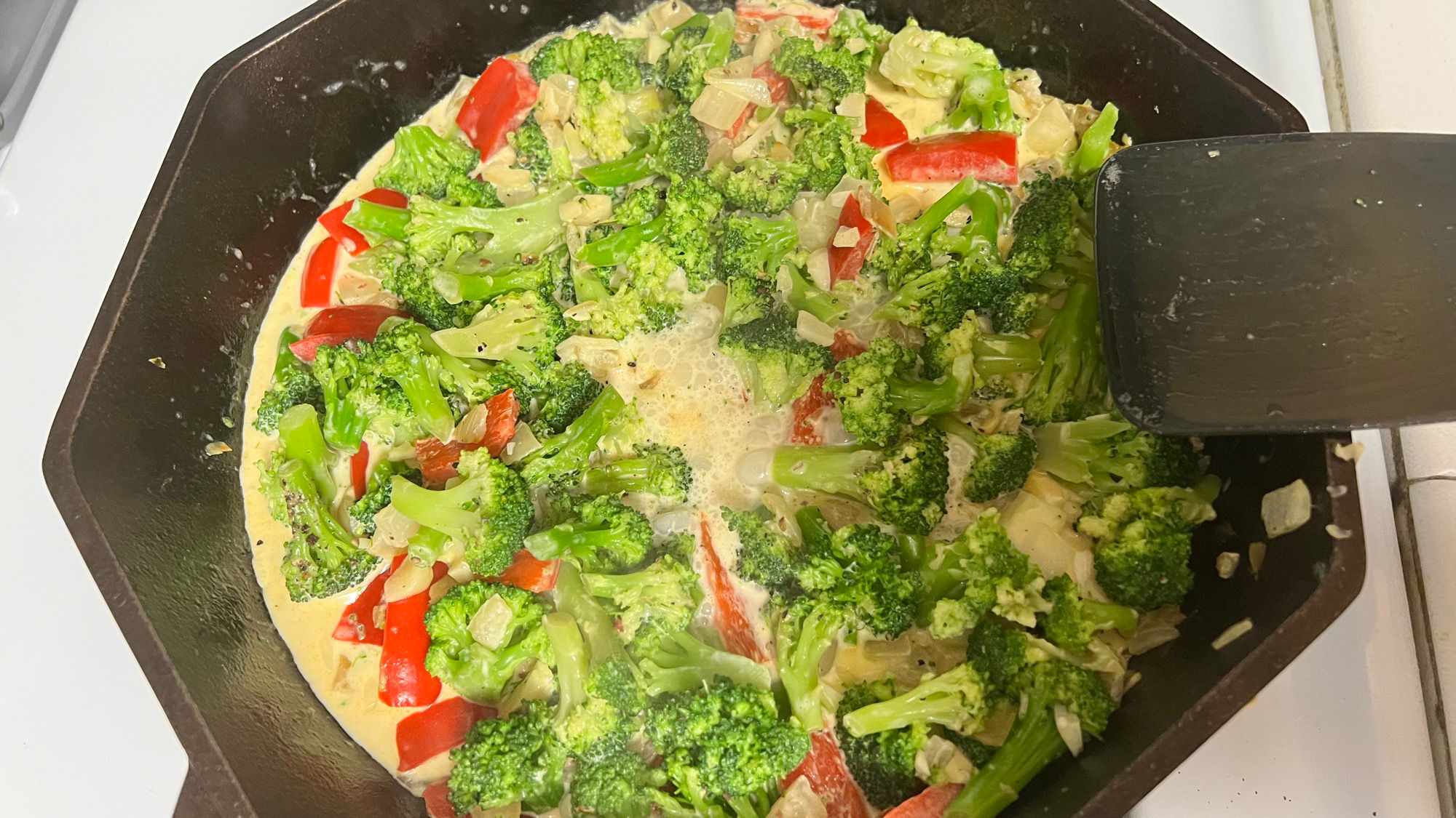 Creamy Brocoli Bacon