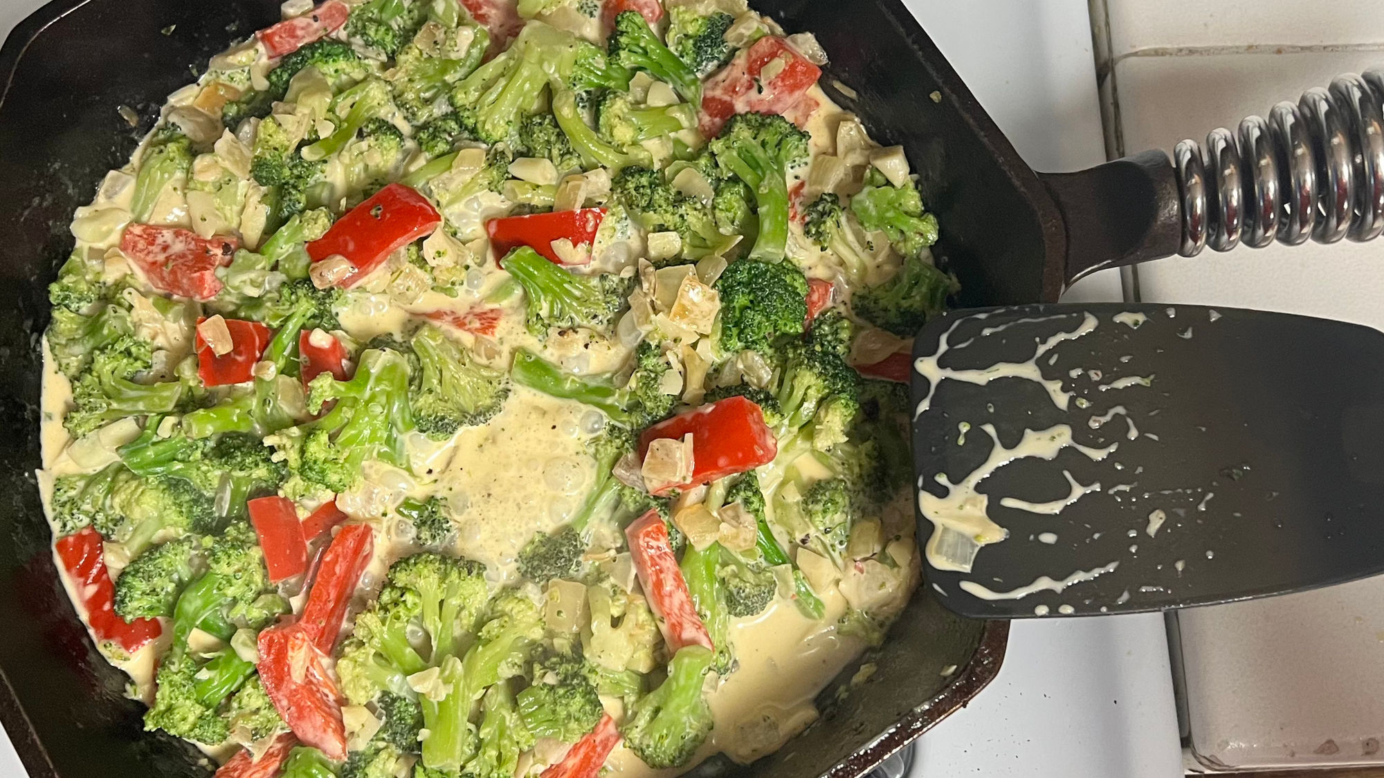 Creamy Brocoli Bacon