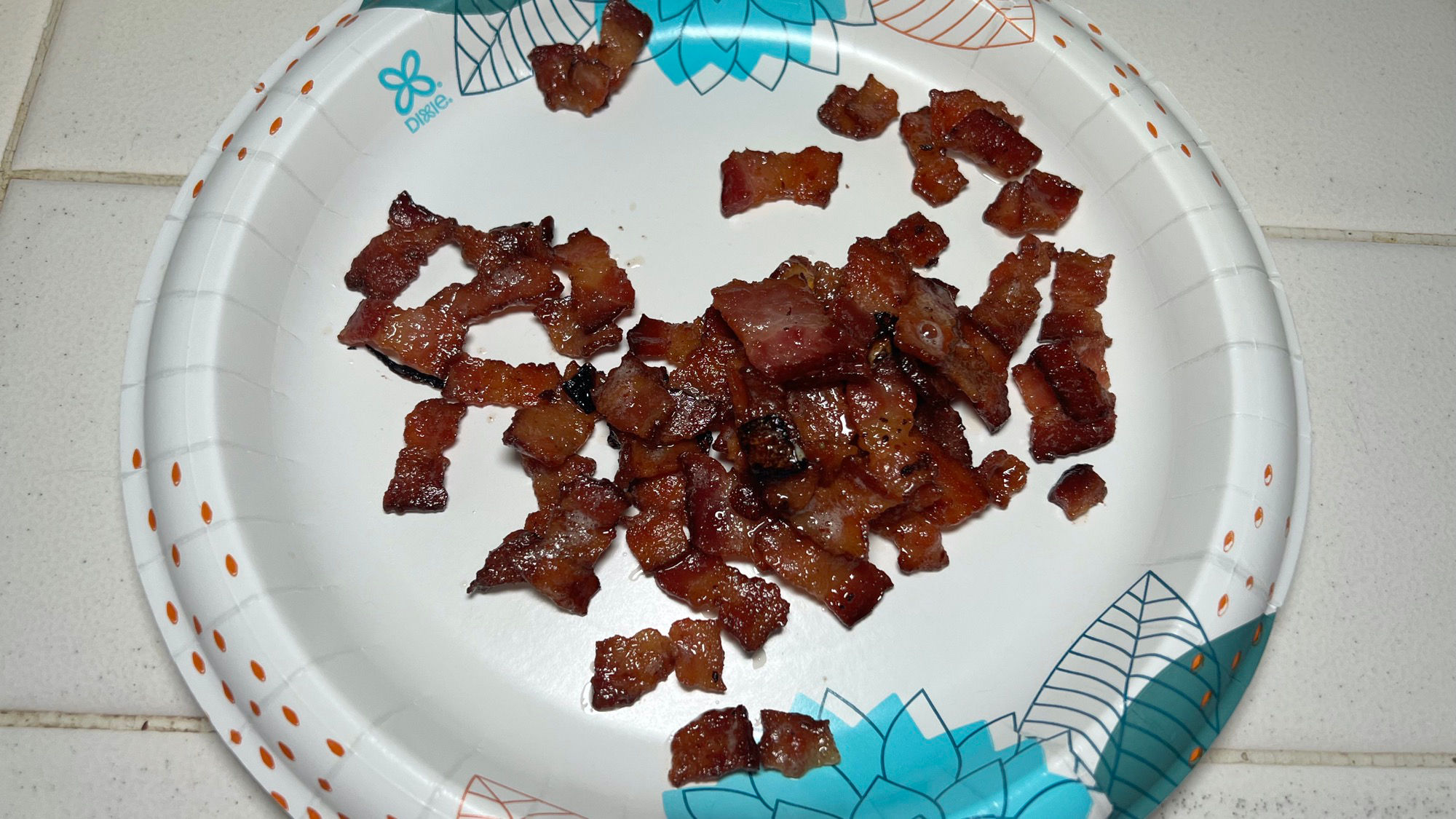 Creamy Brocoli Bacon is done
