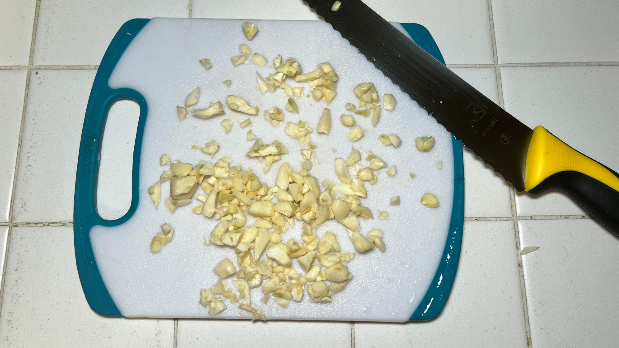 Chopped Garlic Cloves