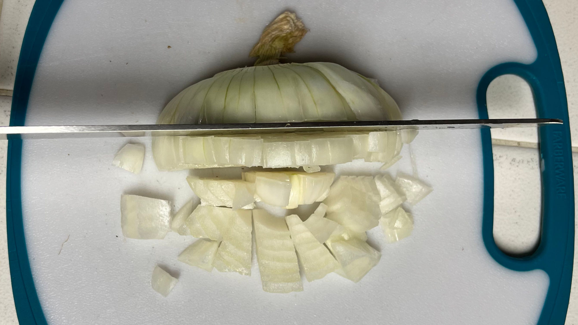 Creamy Brocoli Dice Onions