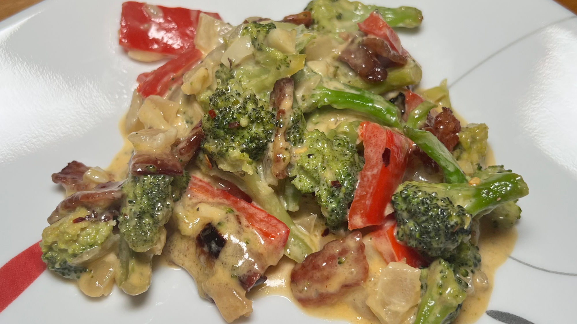 Creamy Brocoli Plate