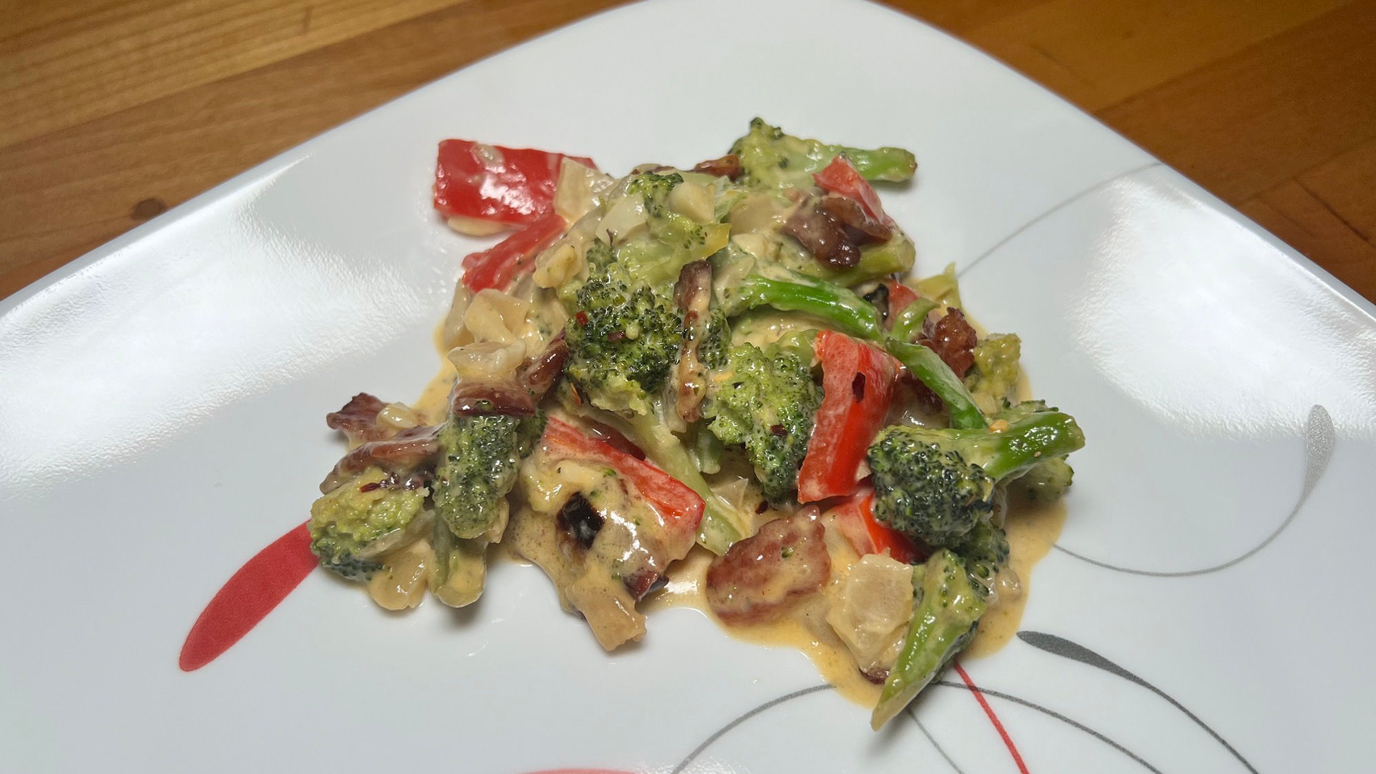 Creamy Brocoli Plate