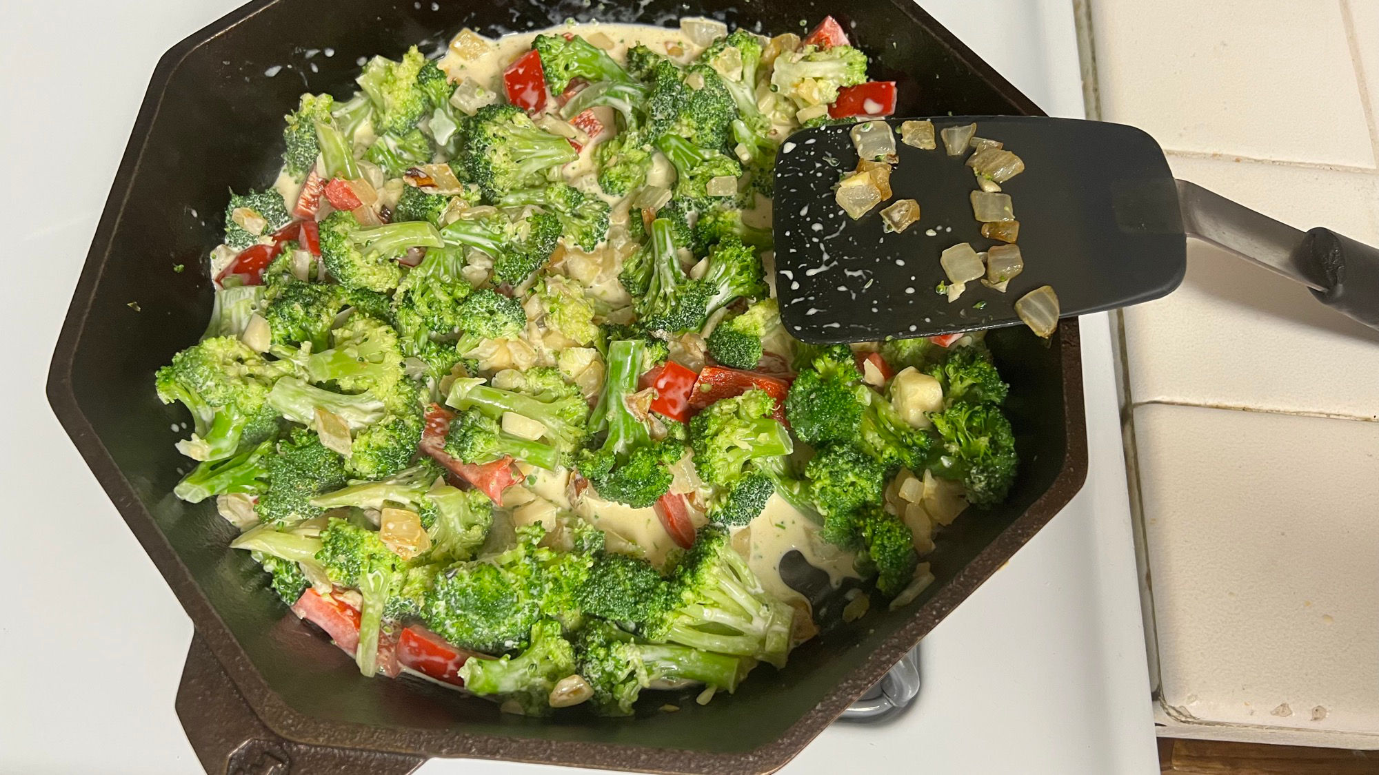 Creamy Brocoli Stir