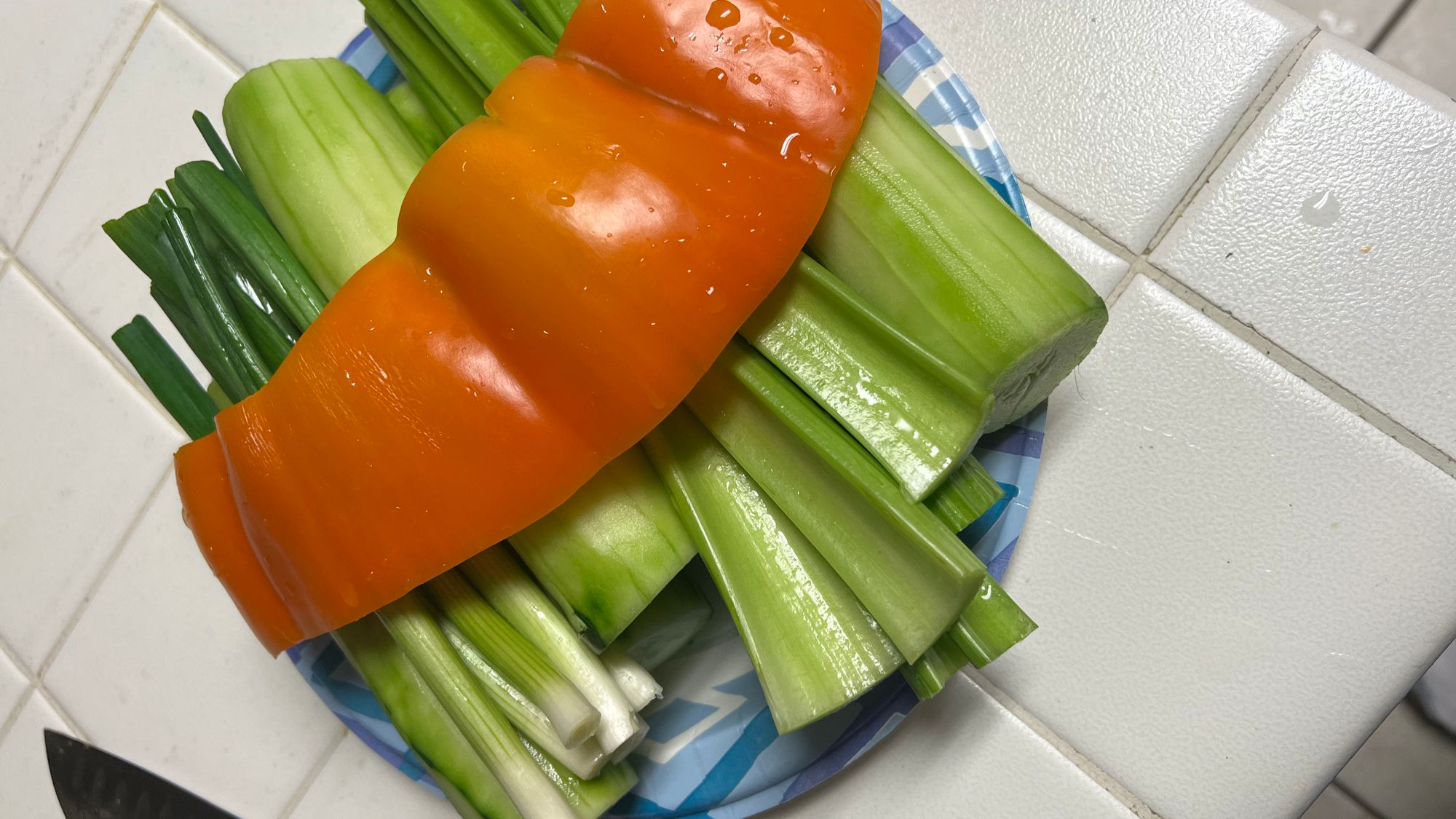 Creamy Cucumber Salad Prepare to slice