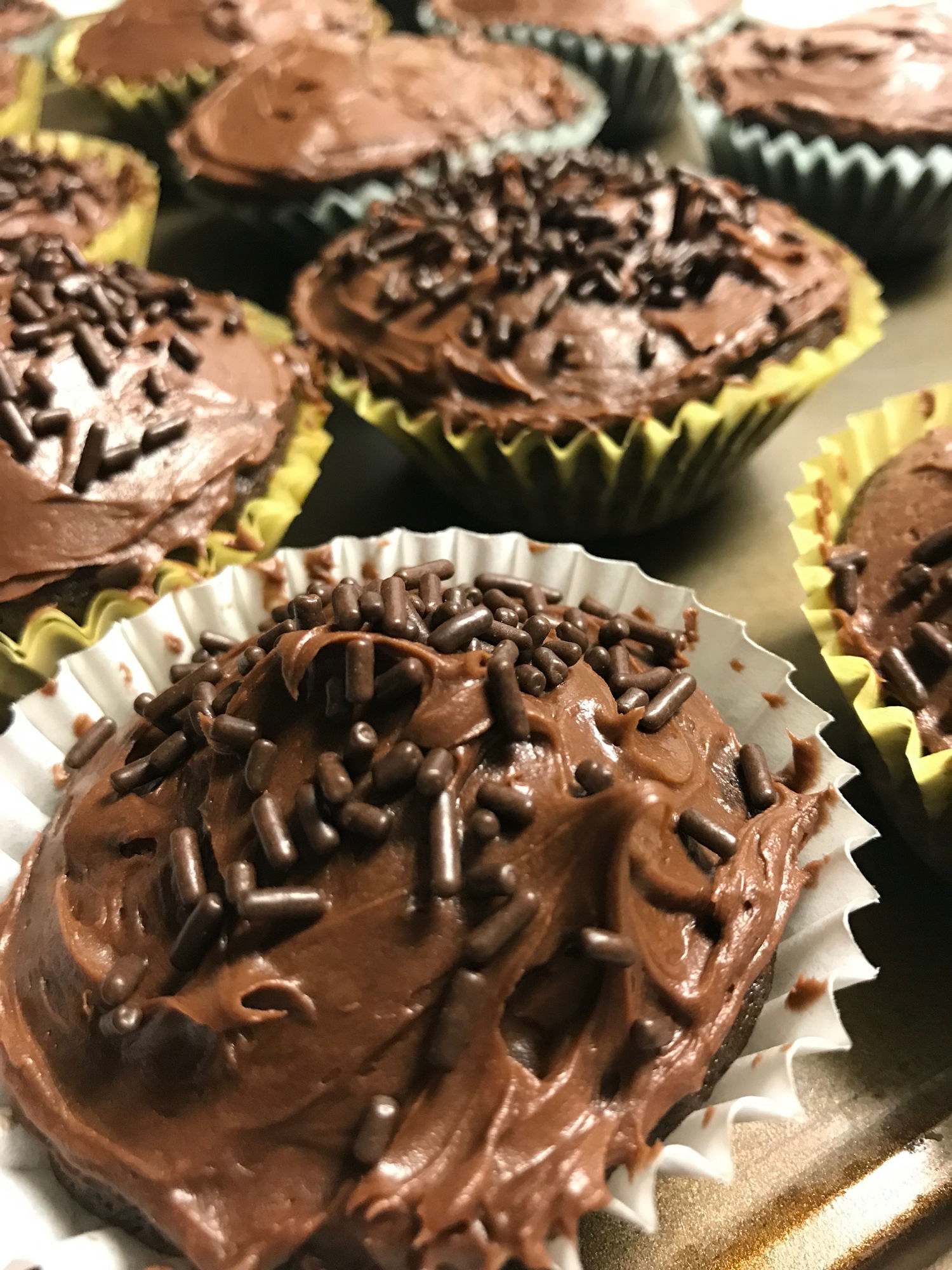 Chocolate Chocolate Cupcakes recipe step9