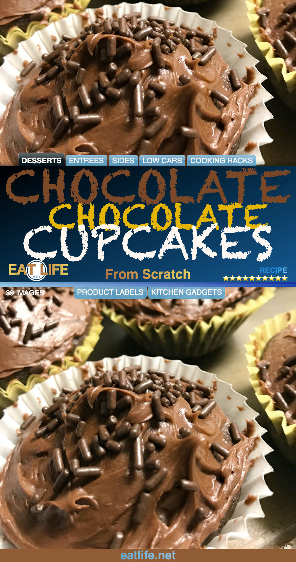 Chocolate Chocolate Cupcakes