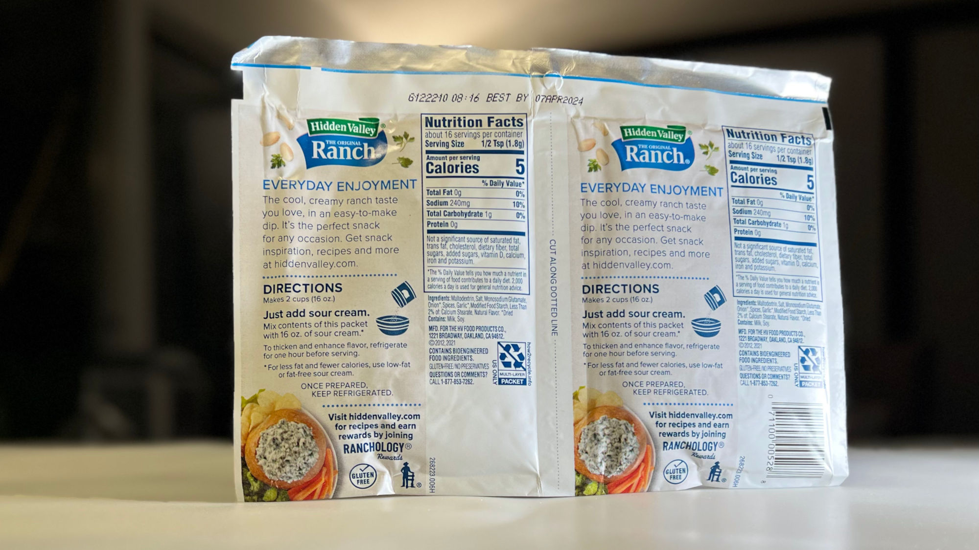 Dip Mix Hidden Valley Ranch
