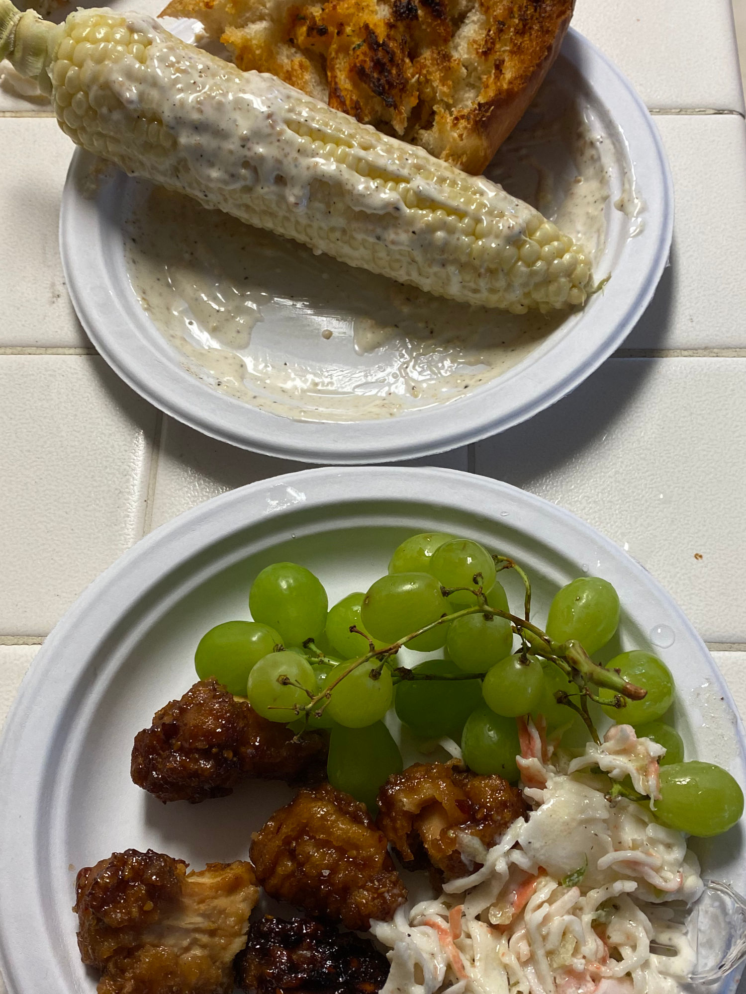 Elote with Garlic Bread Elote with Garlic Bread