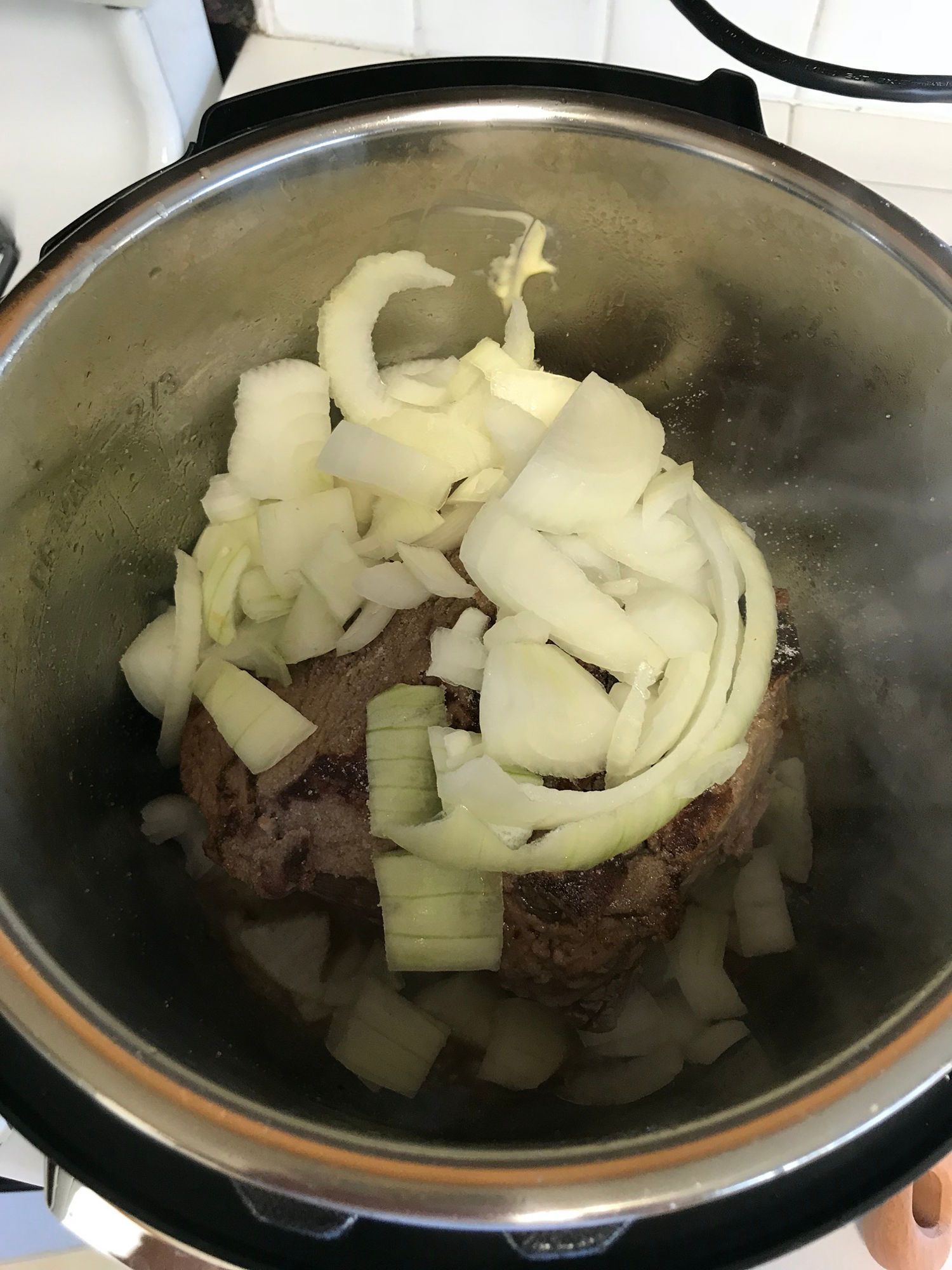 Fall-Apart Pot Roast Add Onion