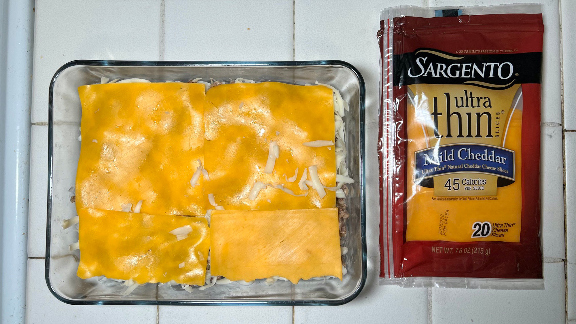 Add Sliced Cheese Ground Beef Casserole Add Sliced Cheese
