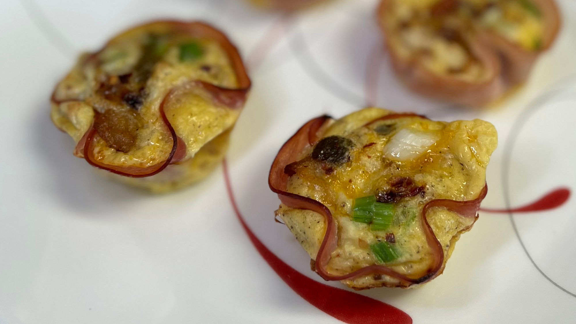 Ham and Cheese Egg Cups